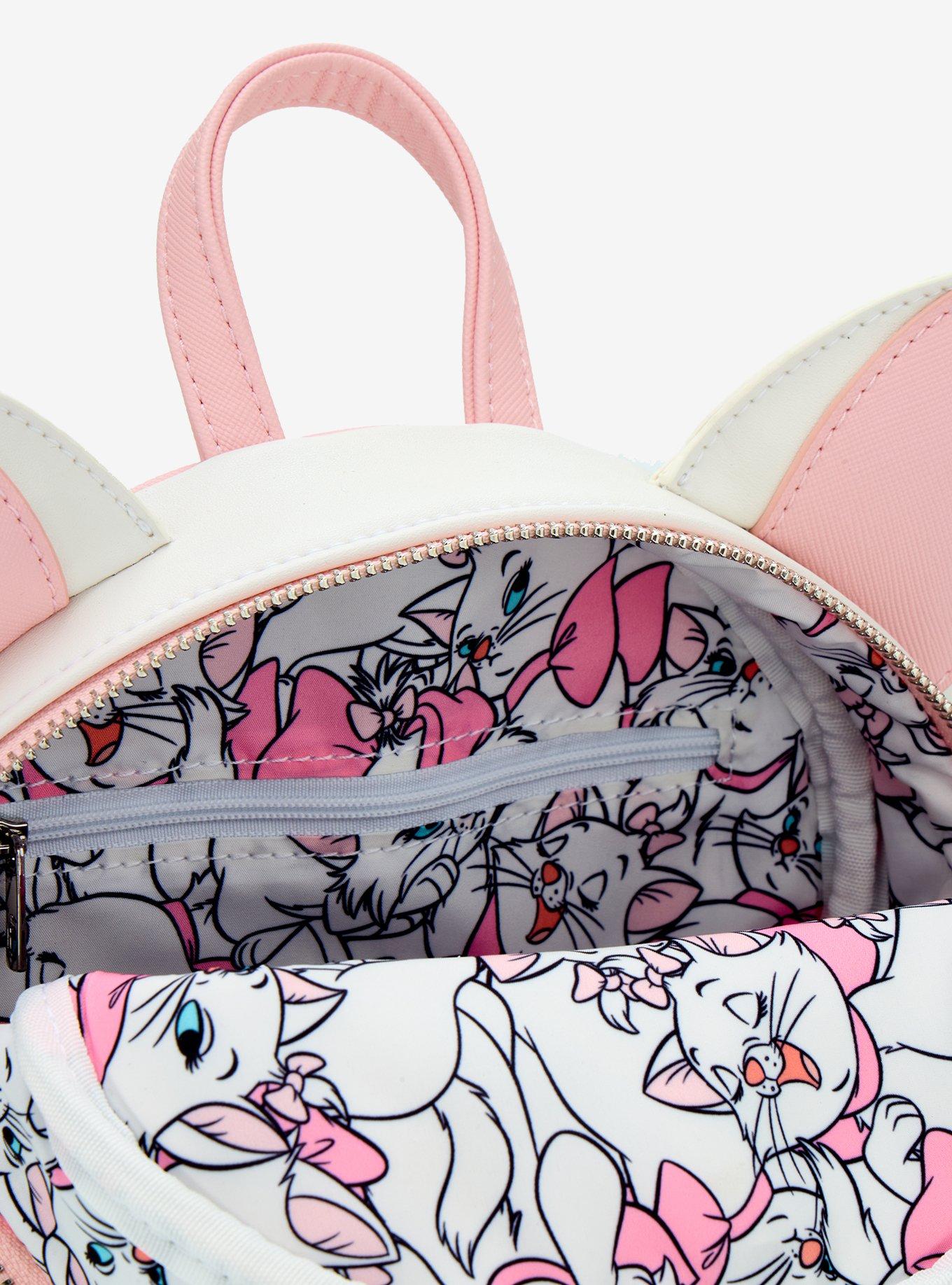 Loungefly Disney The Aristocats Marie Figural Convertible Mini Backpack - BoxLunch Exclusive, , alternate