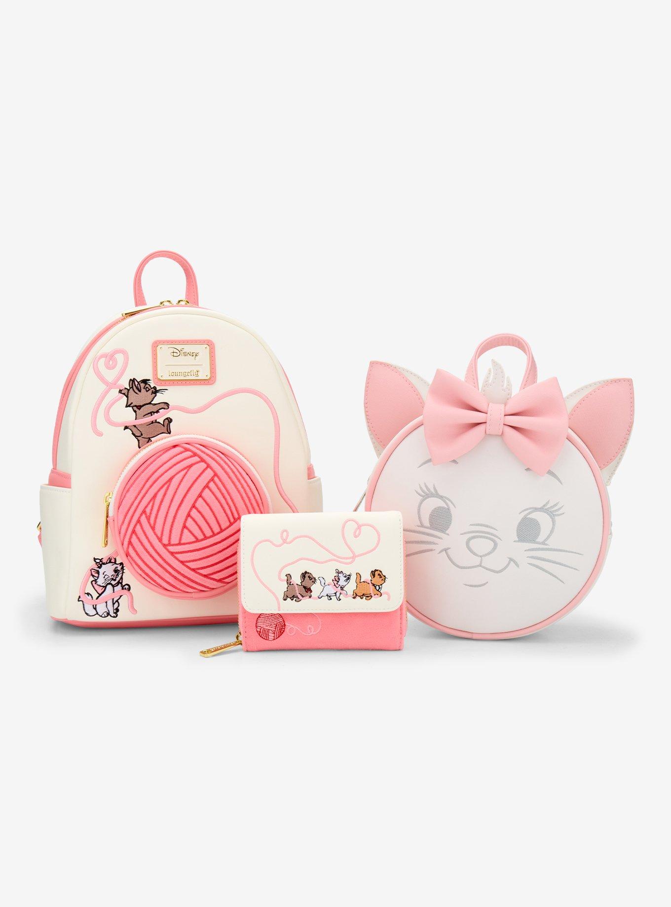 Loungefly Disney The Aristocats Marie Figural Convertible Mini Backpack - BoxLunch Exclusive, , alternate