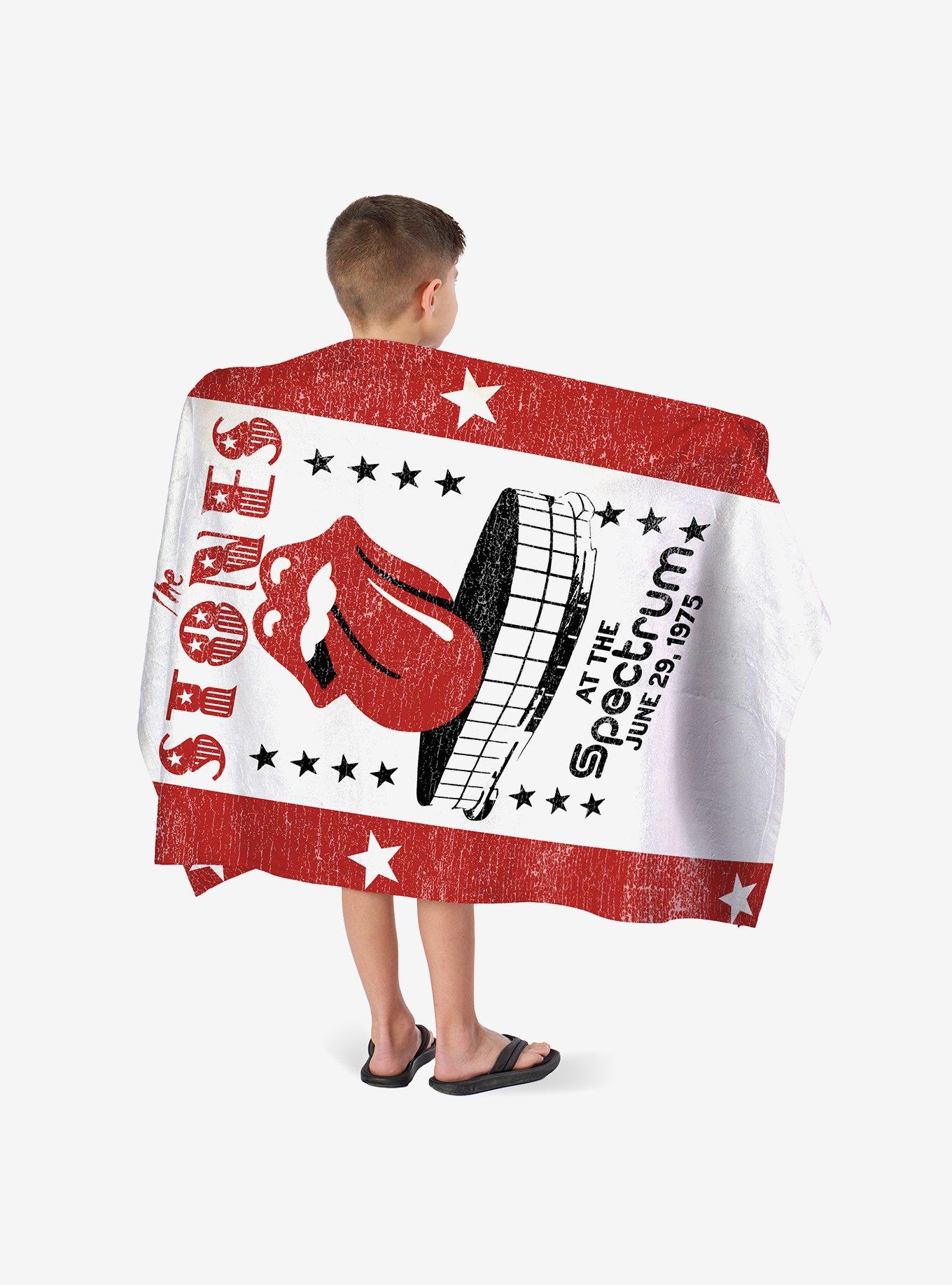 The Rolling Stones 1975 Spectrum Beach Towel, , alternate
