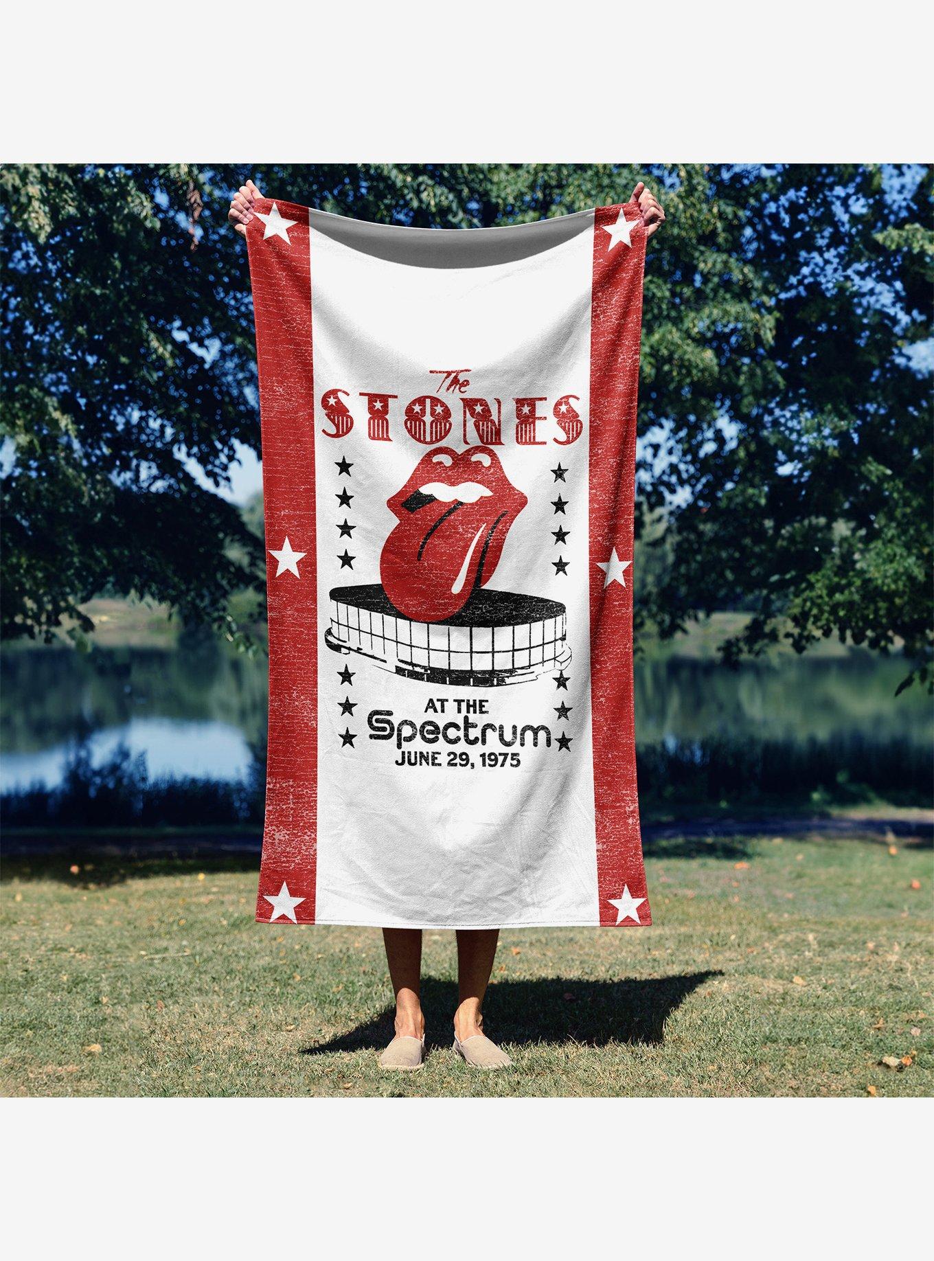 The Rolling Stones 1975 Spectrum Beach Towel, , alternate