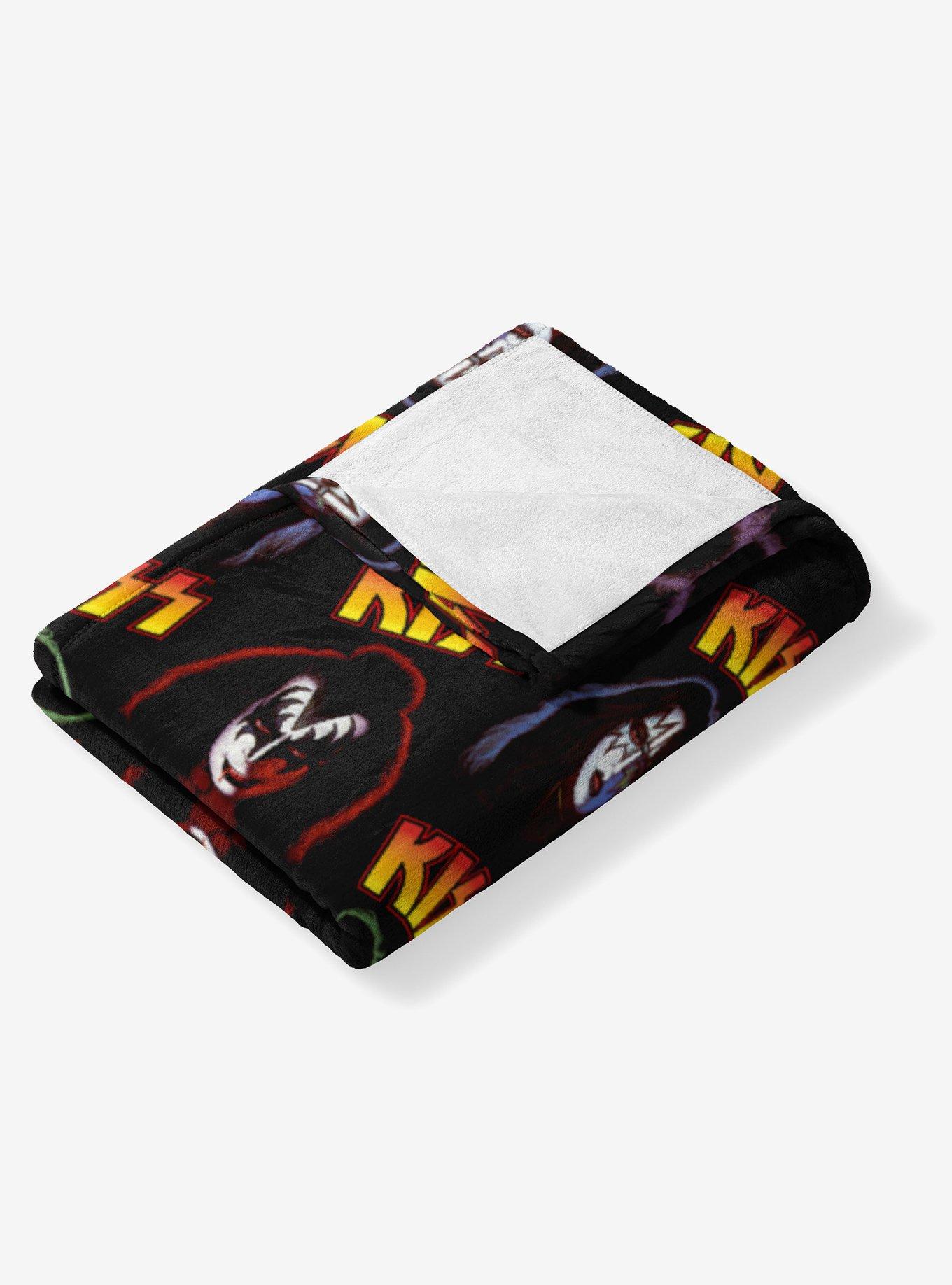 KISS Portraits Silk Touch Throw Blanket, , alternate