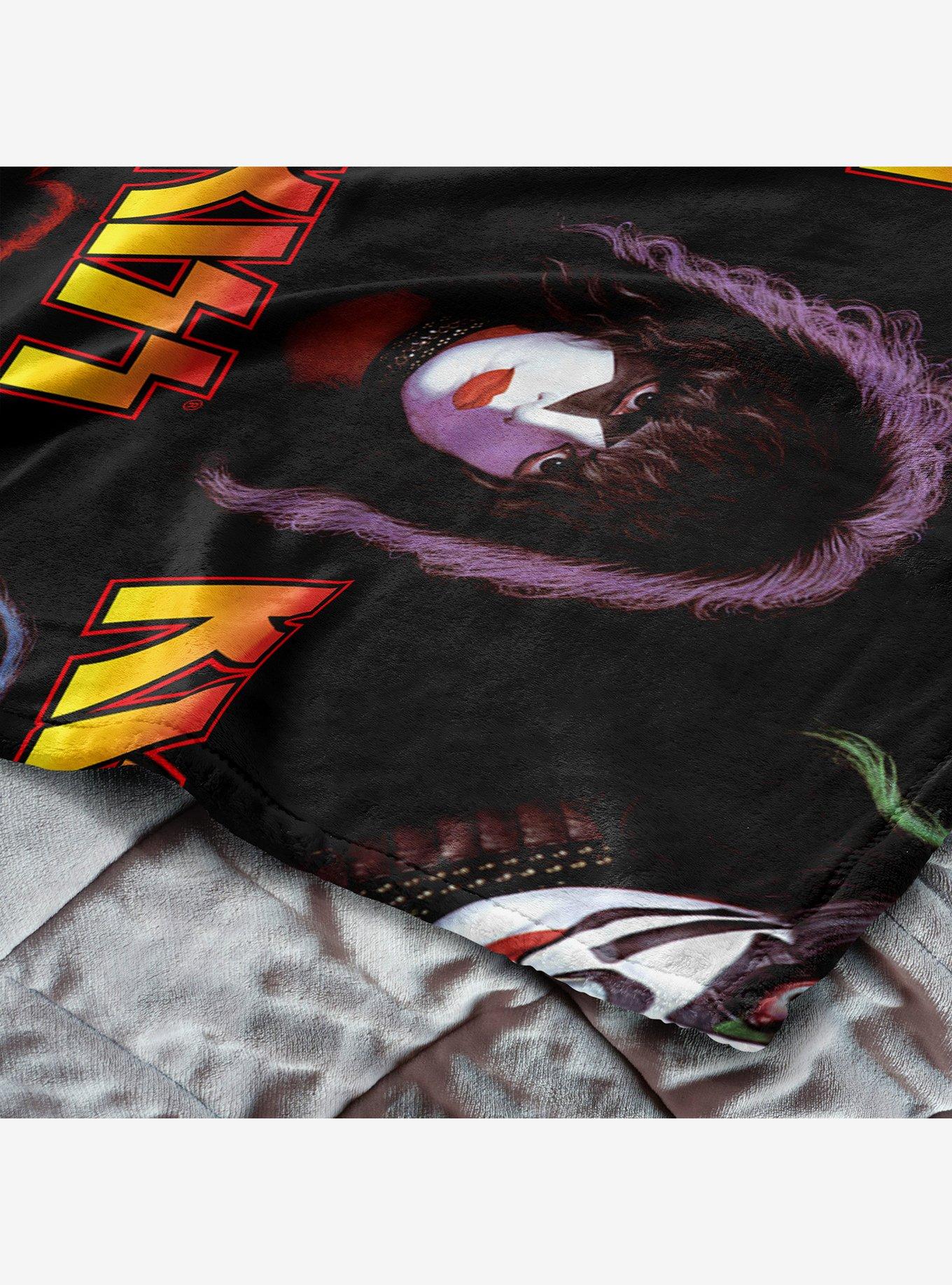 KISS Portraits Silk Touch Throw Blanket, , alternate