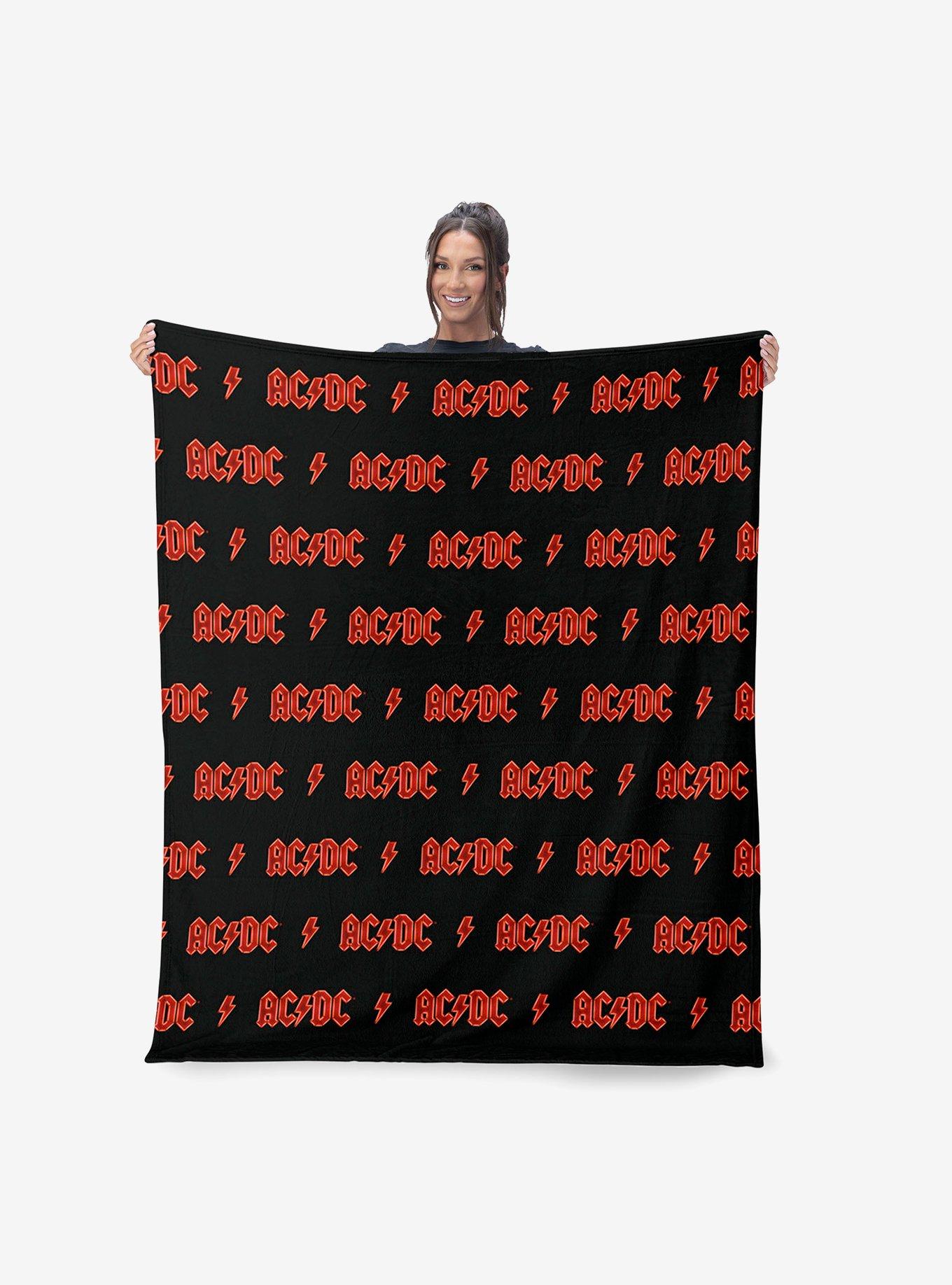 AC/DC Neon Silk Touch Throw Blanket, , alternate