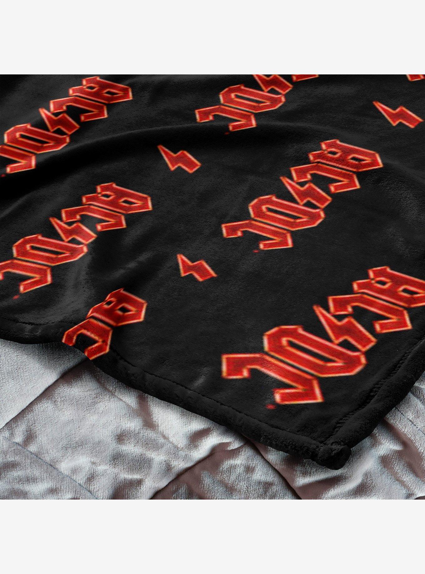 AC/DC Neon Silk Touch Throw Blanket, , alternate