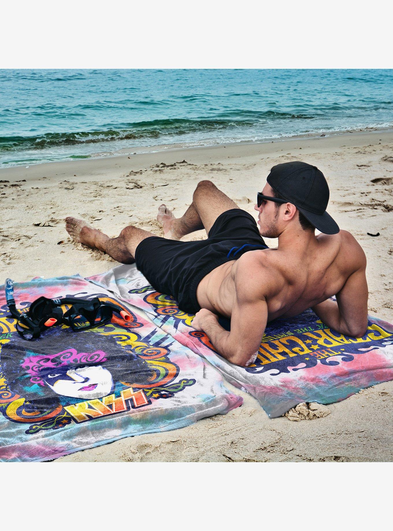 KISS The Star Child Microfiber Beach Towel, , alternate