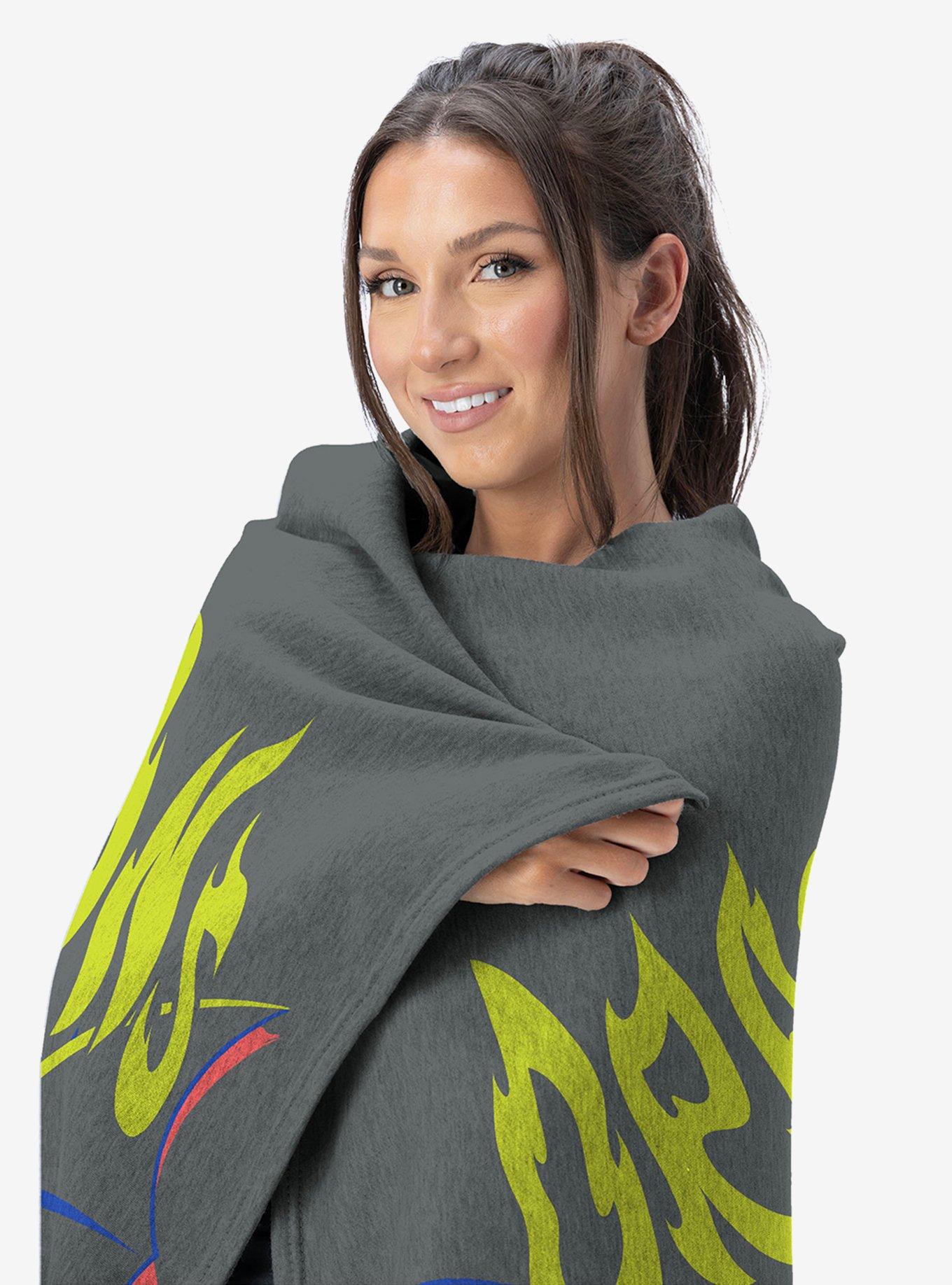 How to Train Your Dragon Neon Dragon 60x80" Silk Touch Throw Blanket, , alternate