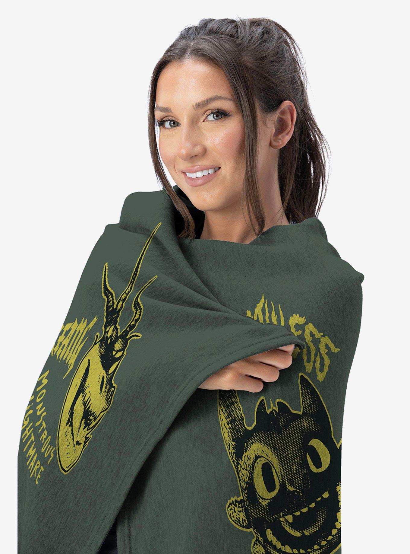 How to Train Your Dragon Know Your Dragons 60x80" Silk Touch Throw Blanket, , alternate