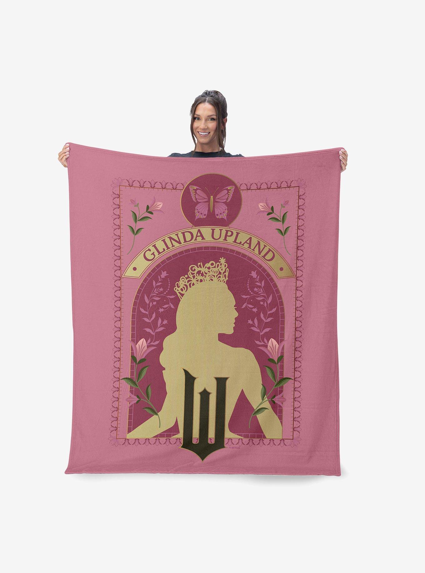 Wicked Glinda Upland 60x80" Silk Touch Throw Blanket, , hi-res