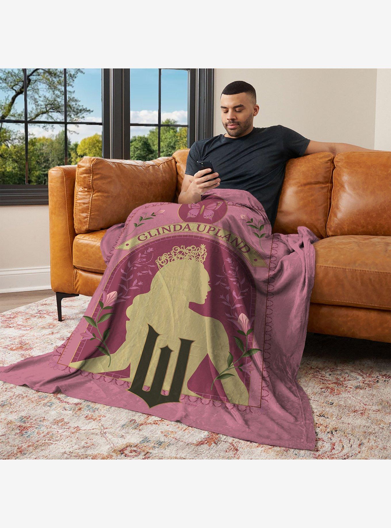 Wicked Glinda Upland 60x80" Silk Touch Throw Blanket, , alternate