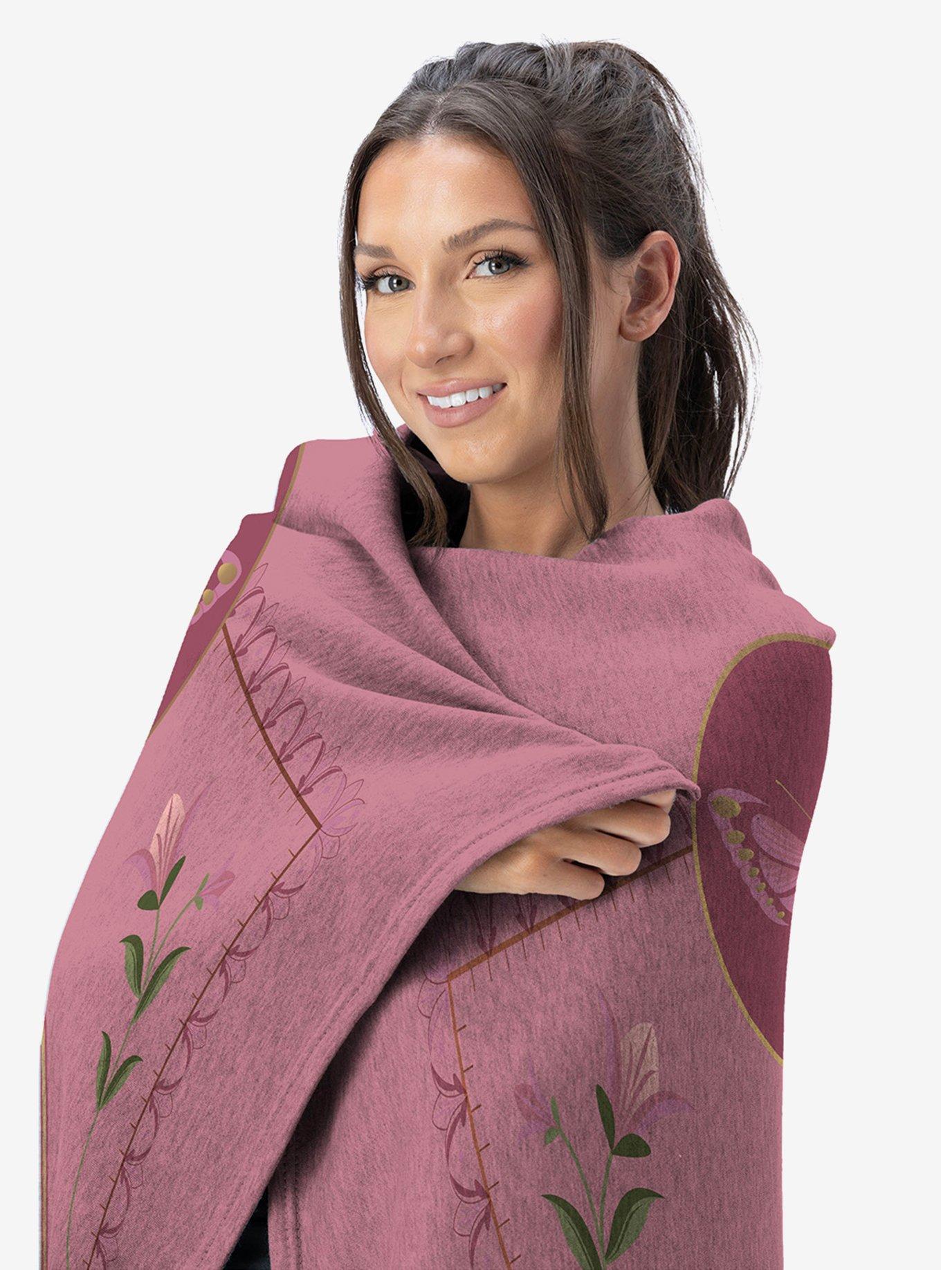 Wicked Glinda Upland 60x80" Silk Touch Throw Blanket, , alternate