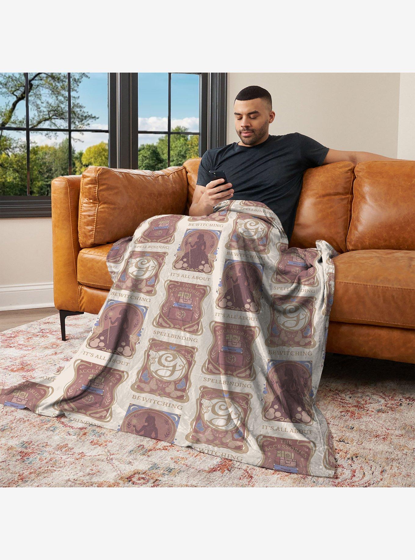 Wicked It's All About 60x80" Silk Touch Throw Blanket, , alternate