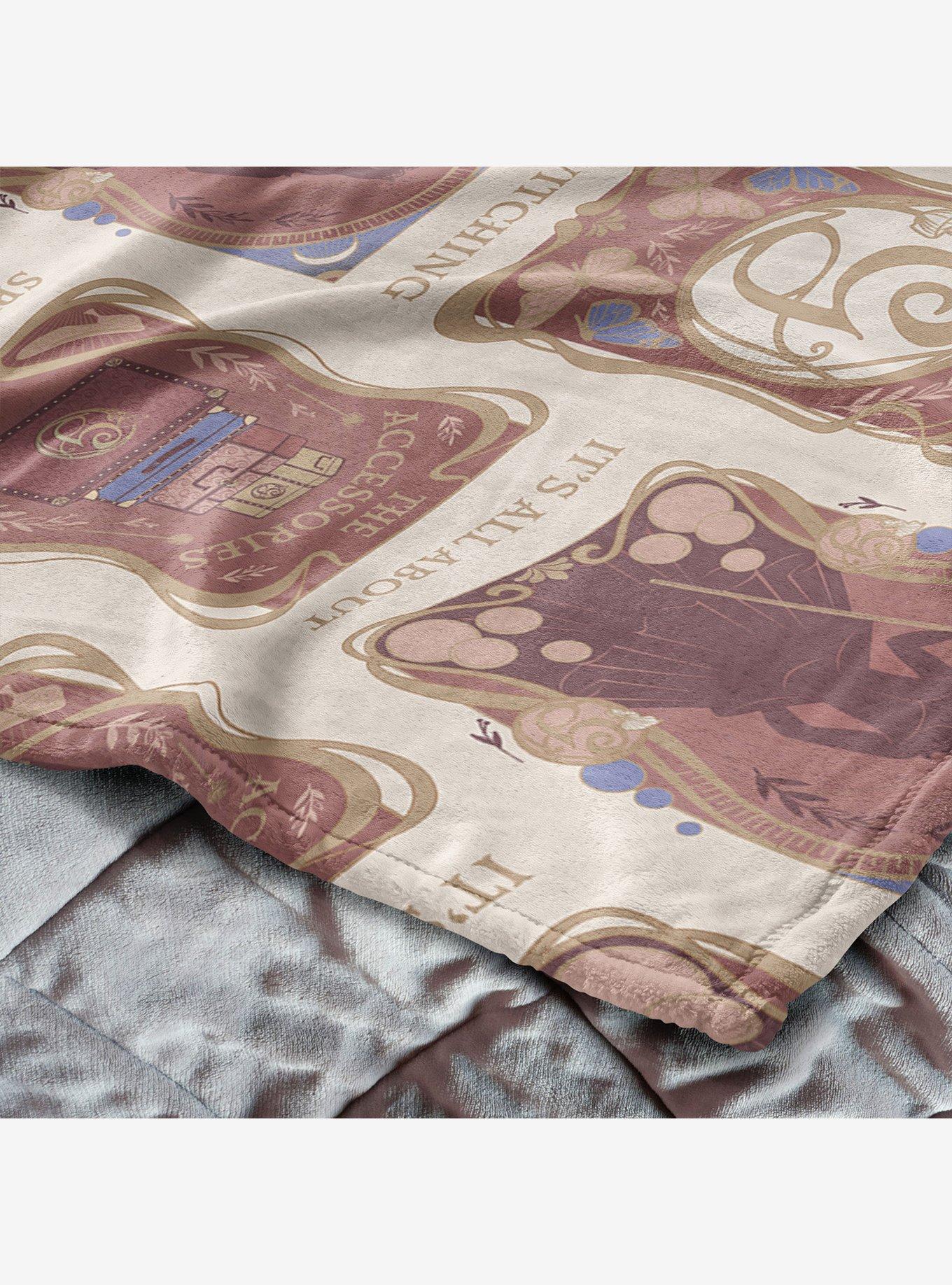 Wicked It's All About 60x80" Silk Touch Throw Blanket, , alternate