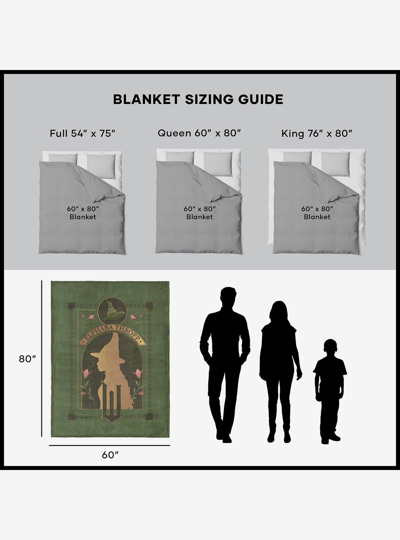 Wicked Elphaba Thropp 60x80" Silk Touch Throw Blanket, , alternate