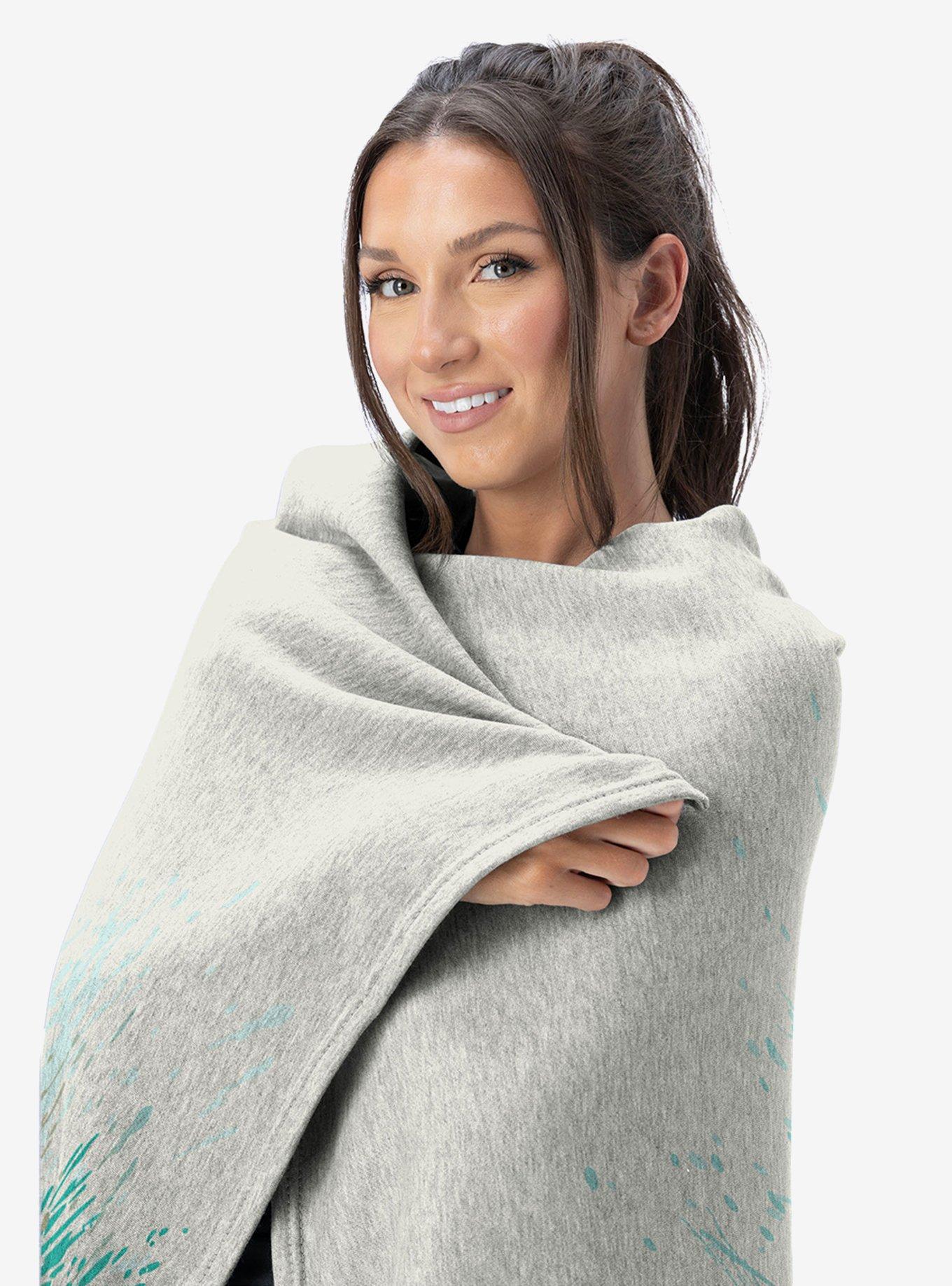 Jaws Shark Splash 60x80" Silk Touch Throw Blanket, , alternate