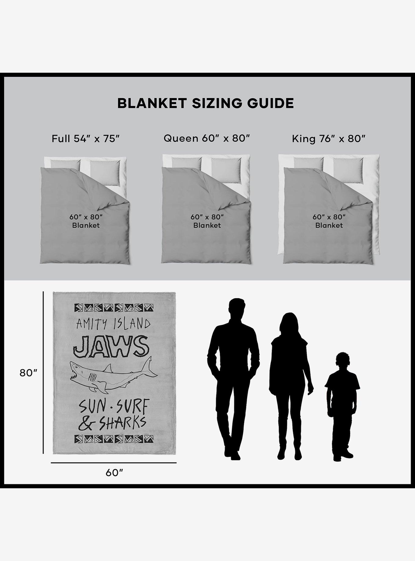 Jaws Amity Island 60x80" Silk Touch Throw Blanket, , alternate