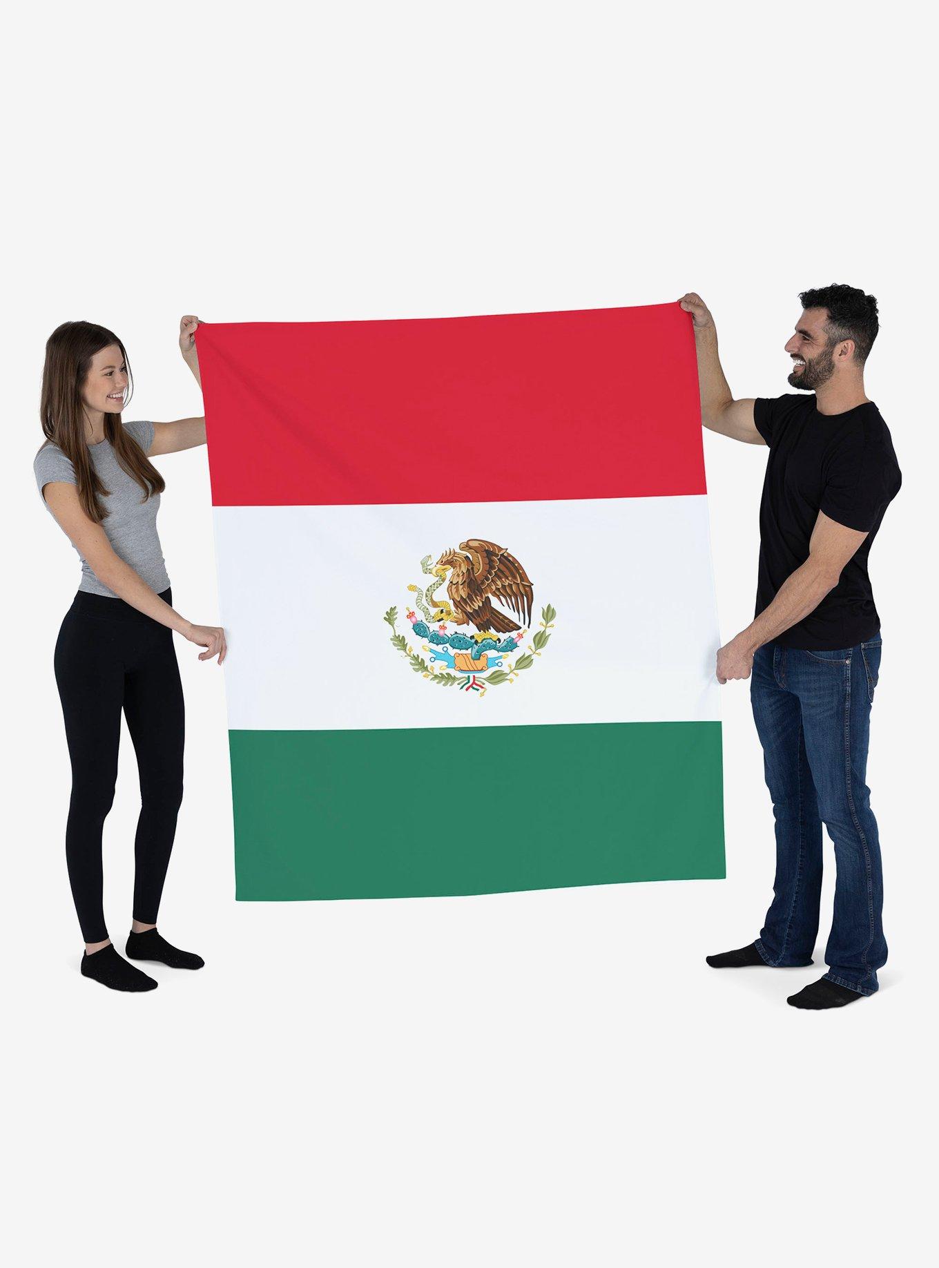 Mexico Flag 50x60" Wall Hanging, , alternate