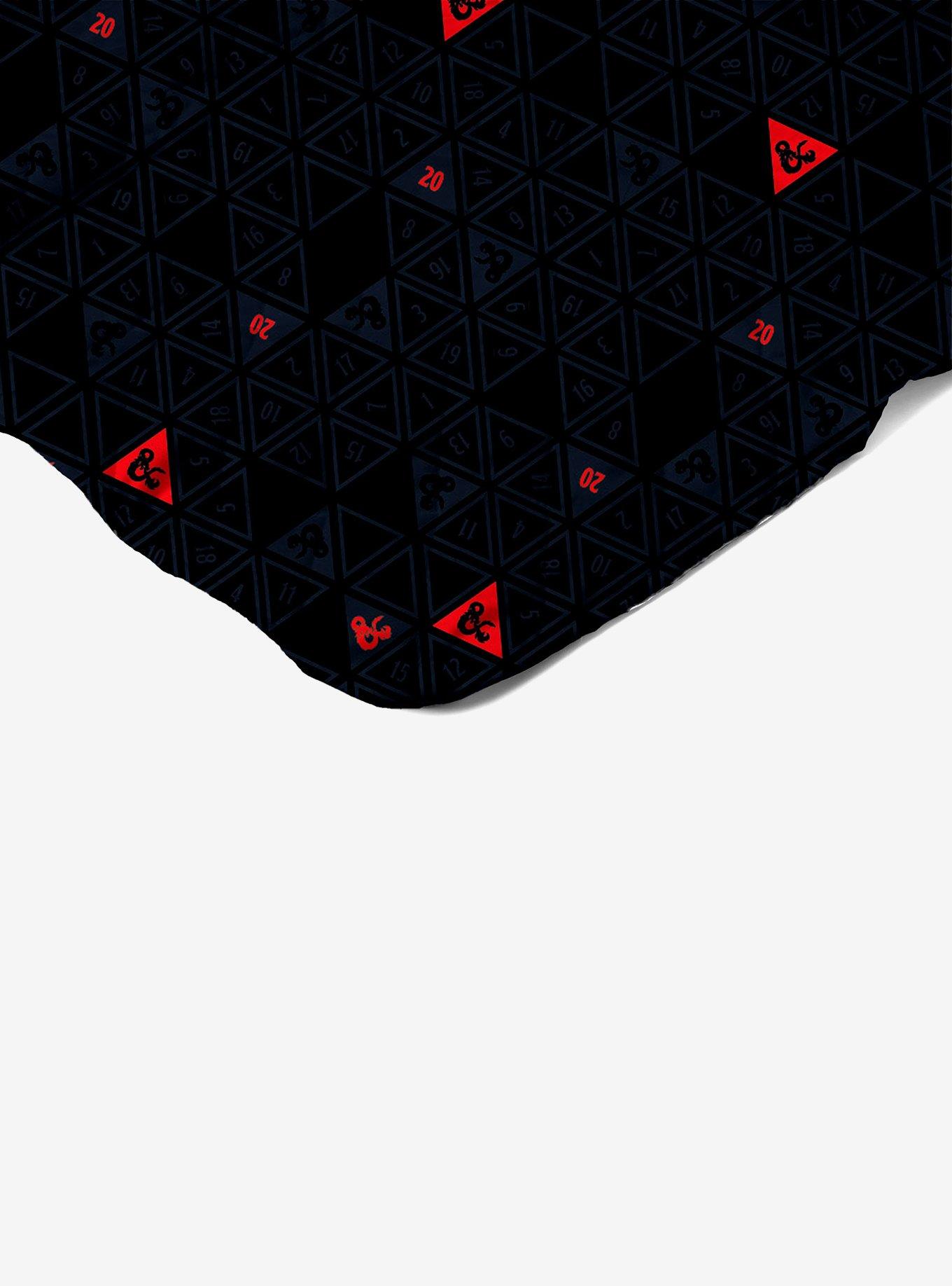 Dungeons & Dragons Nat D20 Twin Quilted Blanket, , alternate