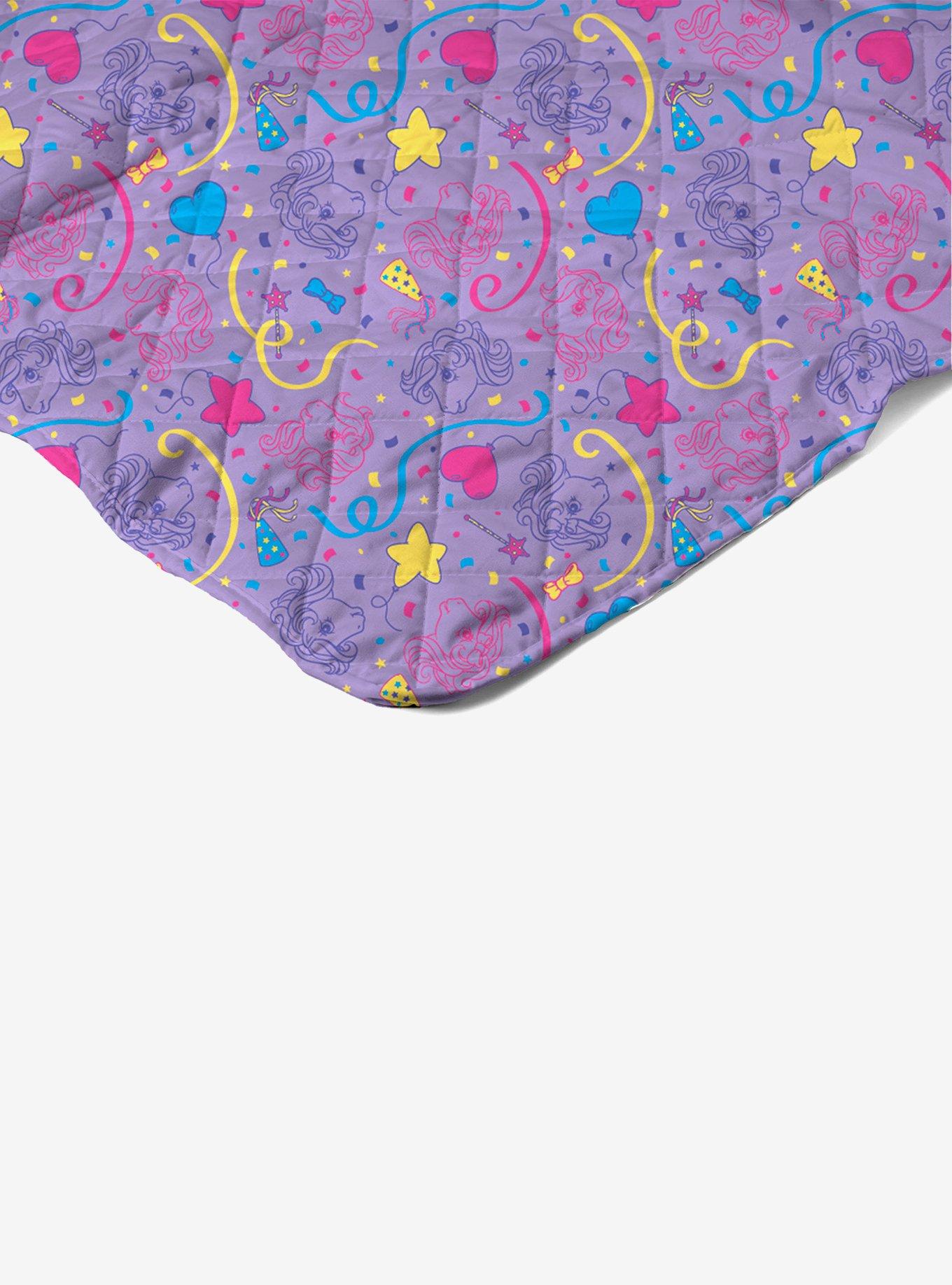 My Little Pony Party Quilted Throw Blanket, , alternate