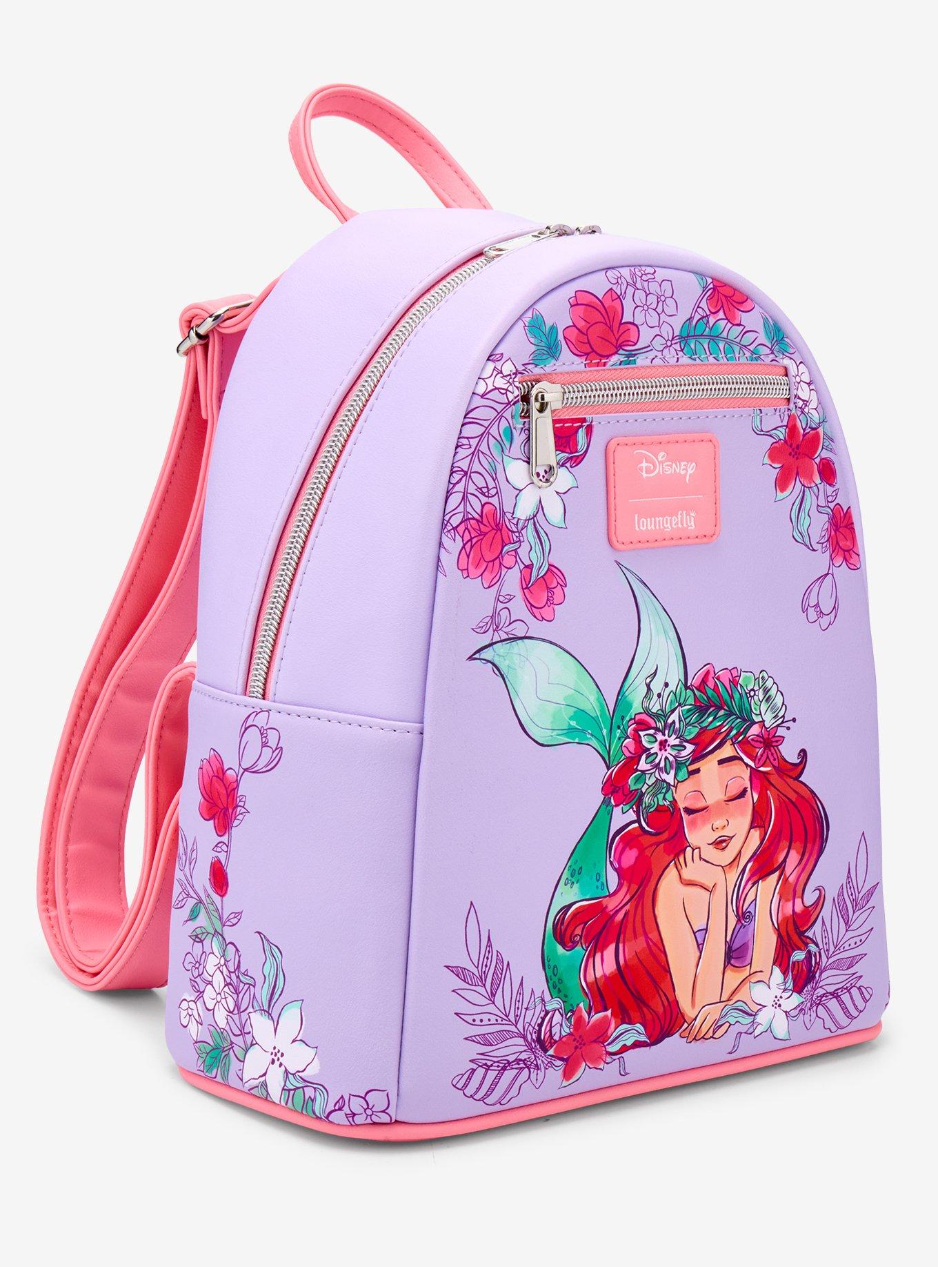 Loungefly Disney The Little Mermaid Floral Dream Mini Backpack, , hi-res