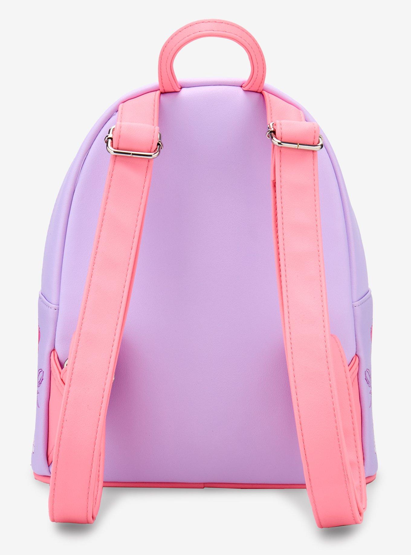 Loungefly Disney The Little Mermaid Floral Dream Mini Backpack, , alternate