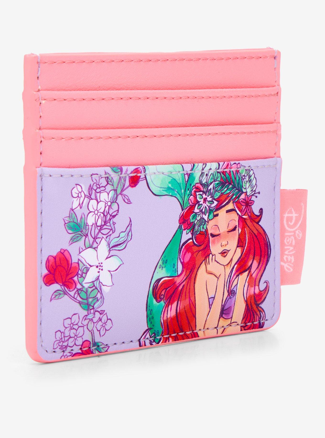 Loungefly Disney The Little Mermaid Floral Dream Cardholder, , hi-res