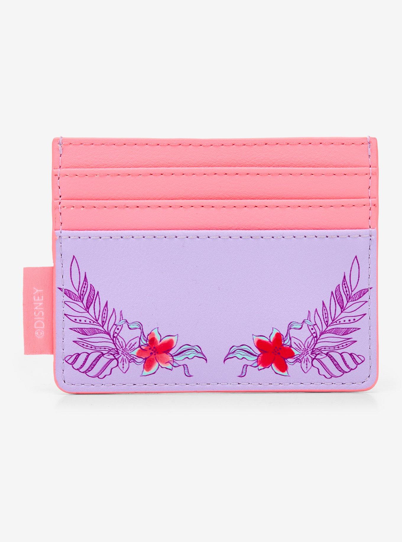 Loungefly Disney The Little Mermaid Floral Dream Cardholder, , alternate