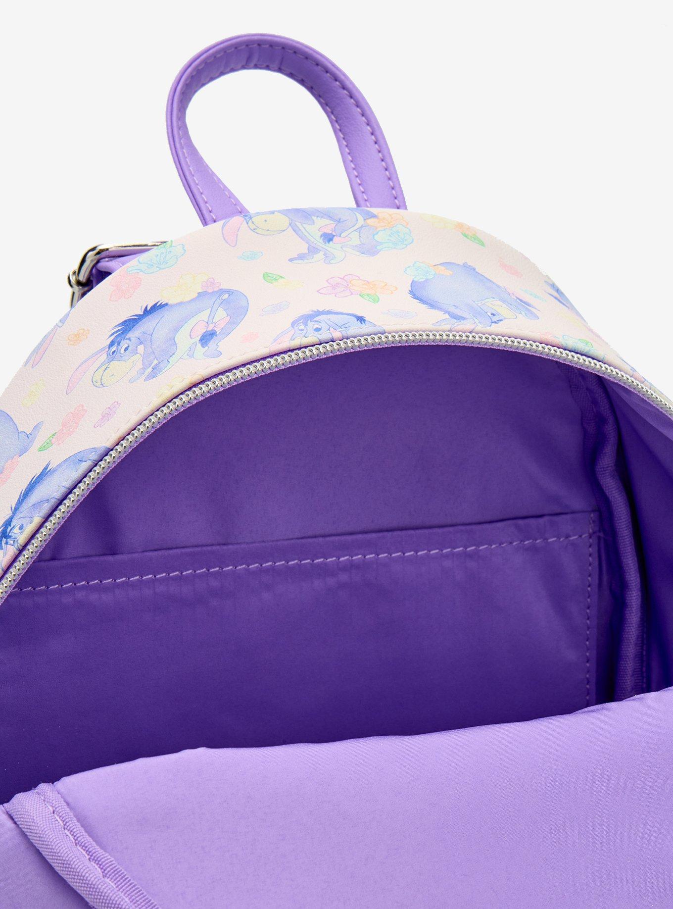 Loungefly Disney Winnie The Pooh Eeyore Floral Mini Backpack, , alternate