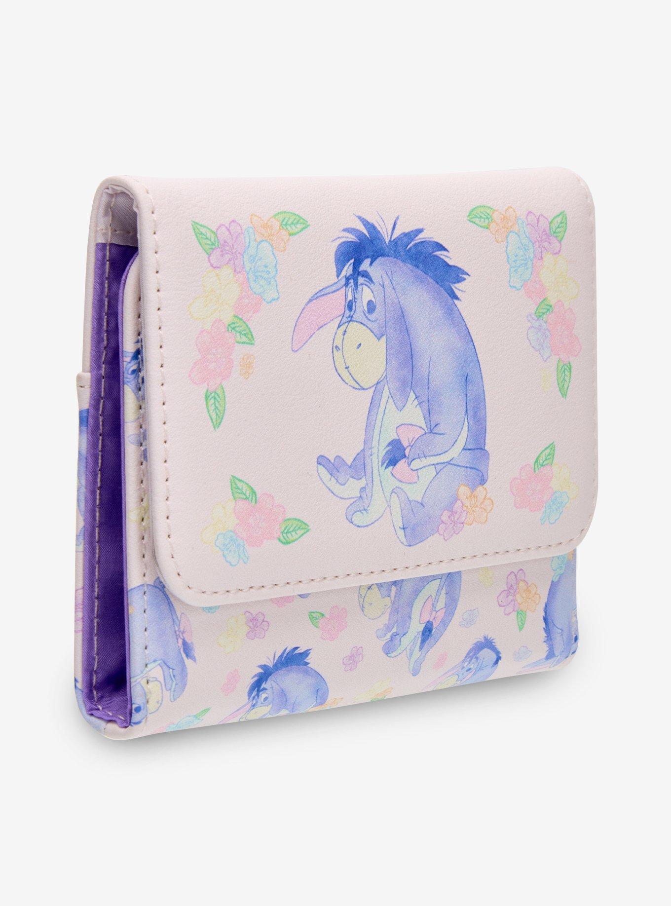 Loungefly Disney Winnie The Pooh Eeyore Floral Mini Wallet, , hi-res