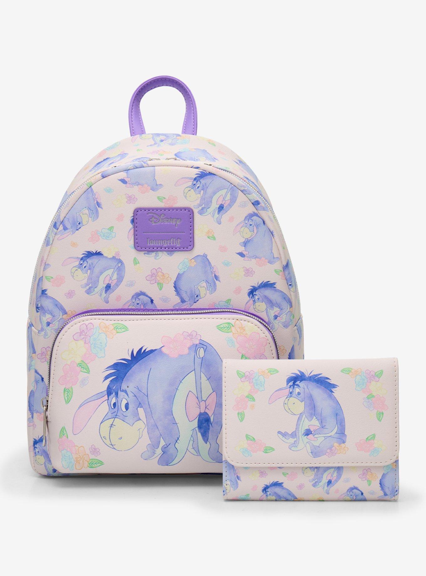 Loungefly Disney Winnie The Pooh Eeyore Floral Mini Wallet, , alternate