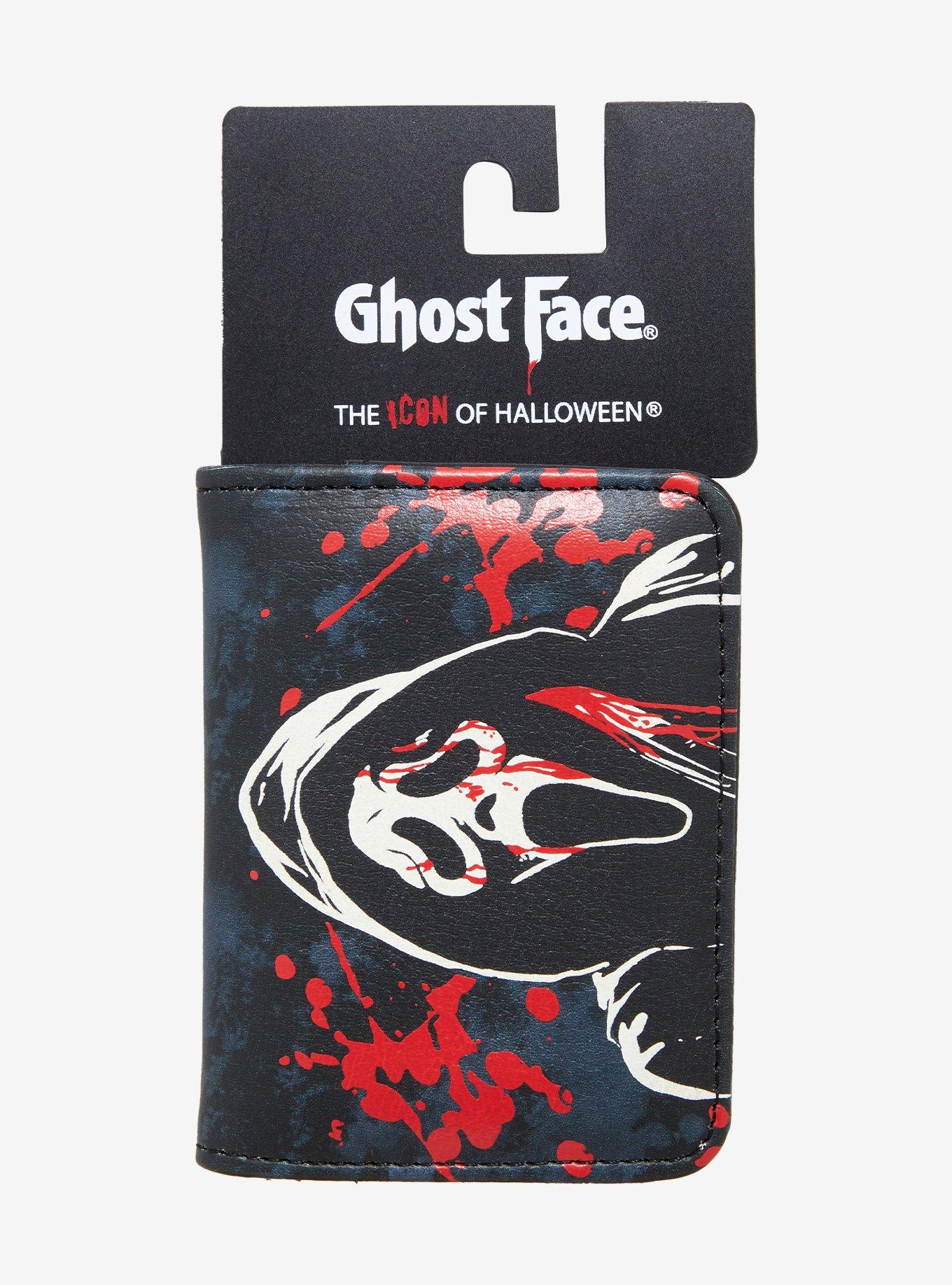 Ghost Face Blood Splatter Cardholder, , alternate