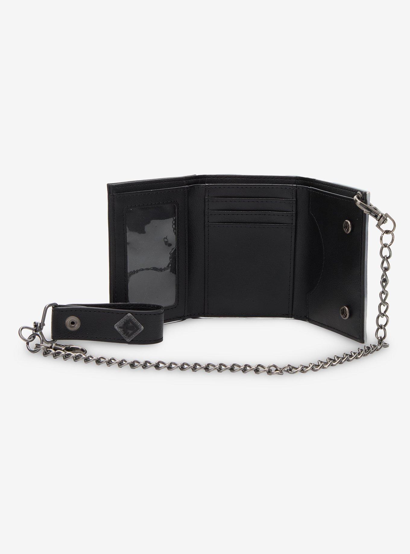 Jujutsu Kaisen Yuji & Sukuna Trifold Chain Wallet, , alternate