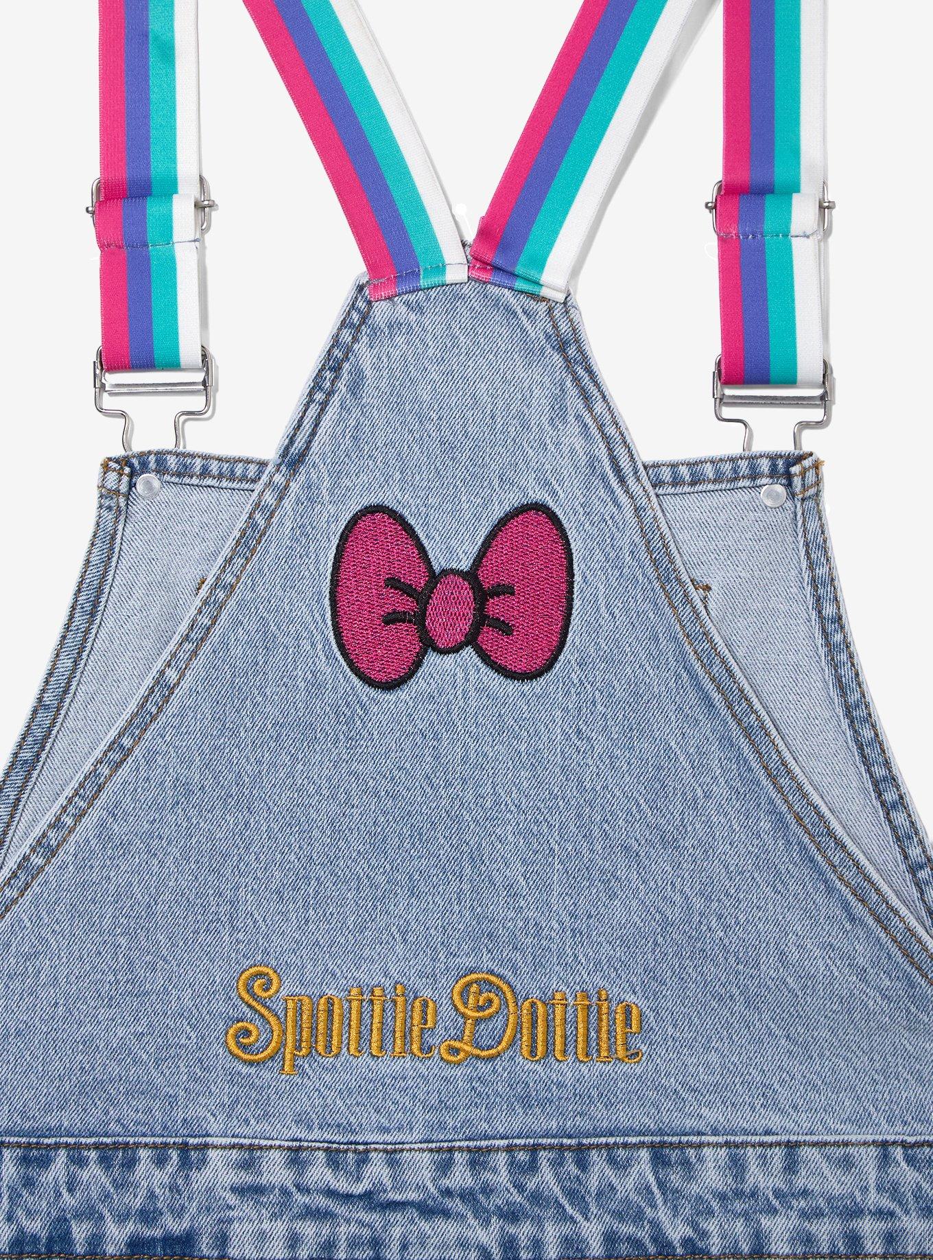 Spottie Dottie Butterfly Denim Skirtall, LIGHT WASH, alternate - view 6
