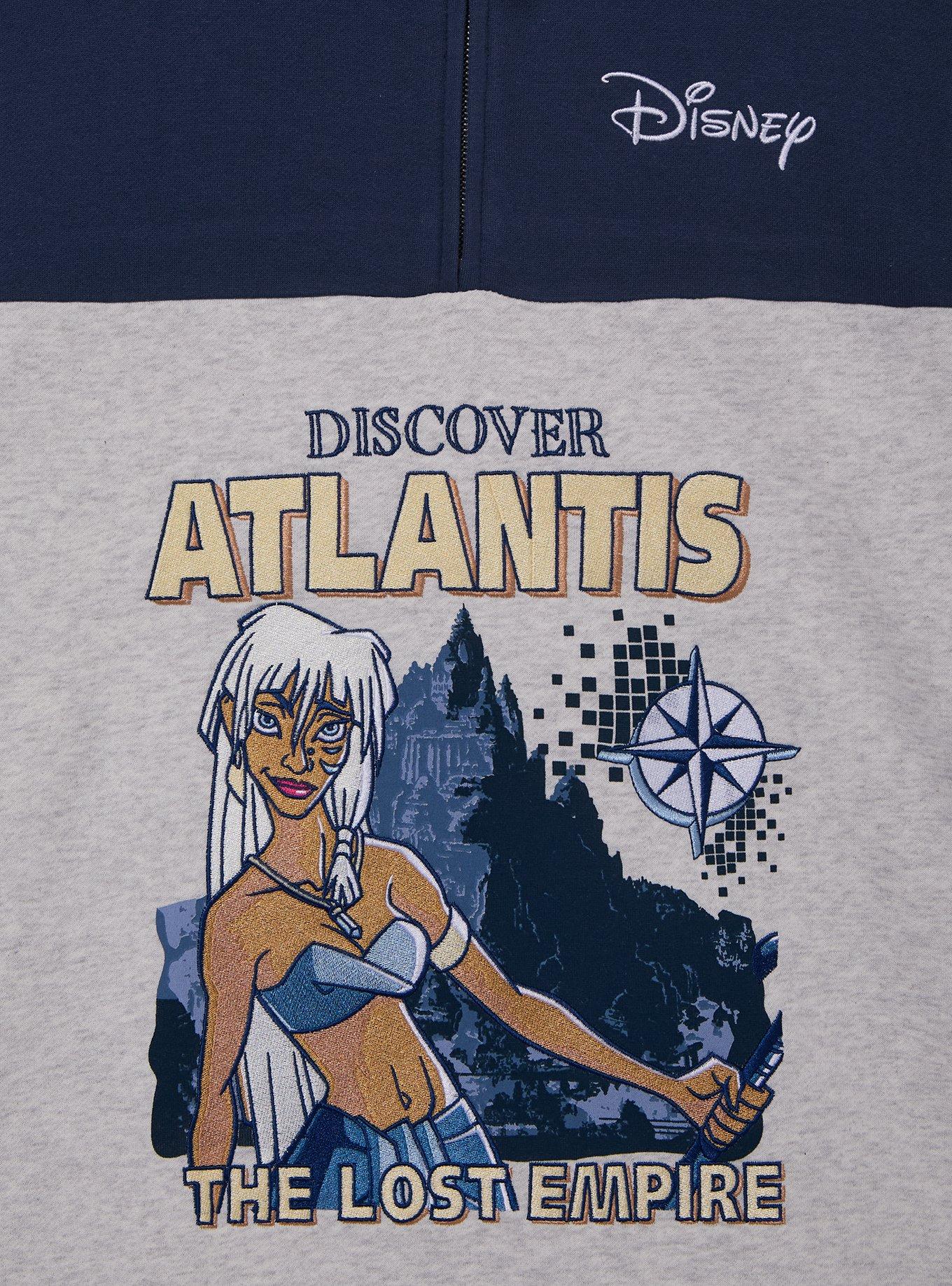 Disney Atlantis: The Lost Empire Quarter Zip Sweatshirt, , hi-res