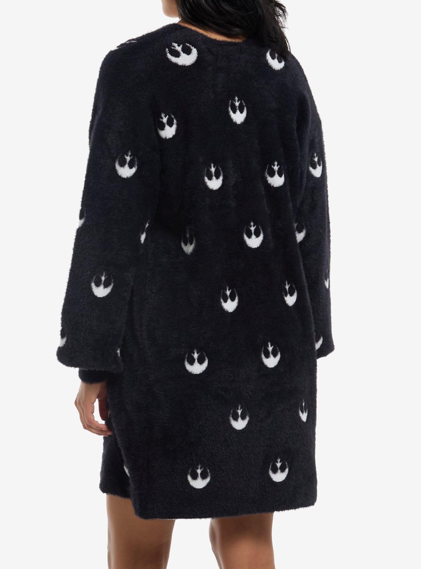 Her Universe Star Wars Rebel Symbol Cozy Cardigan Her Universe Exclusive, MULTI, alternate - view 3