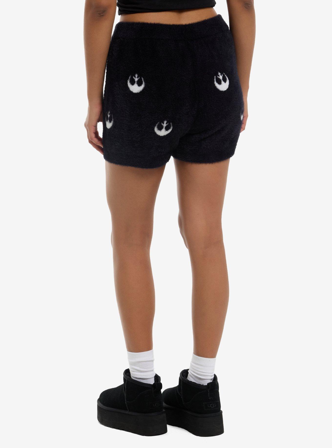 Her Universe Star Wars Rebel Symbol Cozy Lounge Shorts Her Universe Exclusive, , hi-res