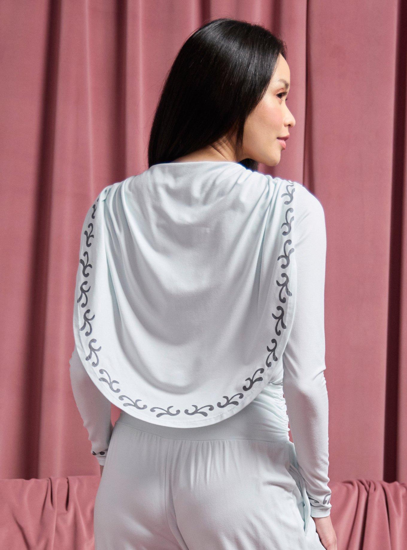 Her Universe Star Wars Padm&eacute; Wrap Long-Sleeve Top Her Universe Exclusive, CREAM, alternate