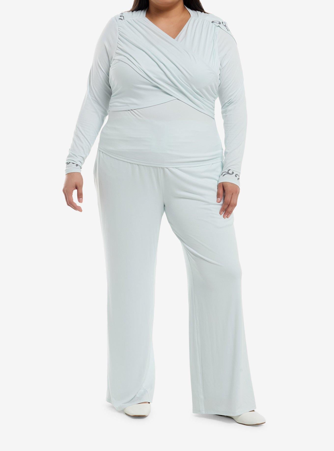 Her Universe Star Wars Padm&eacute; Wrap Long-Sleeve Top Plus Size Her Universe Exclusive, , hi-res