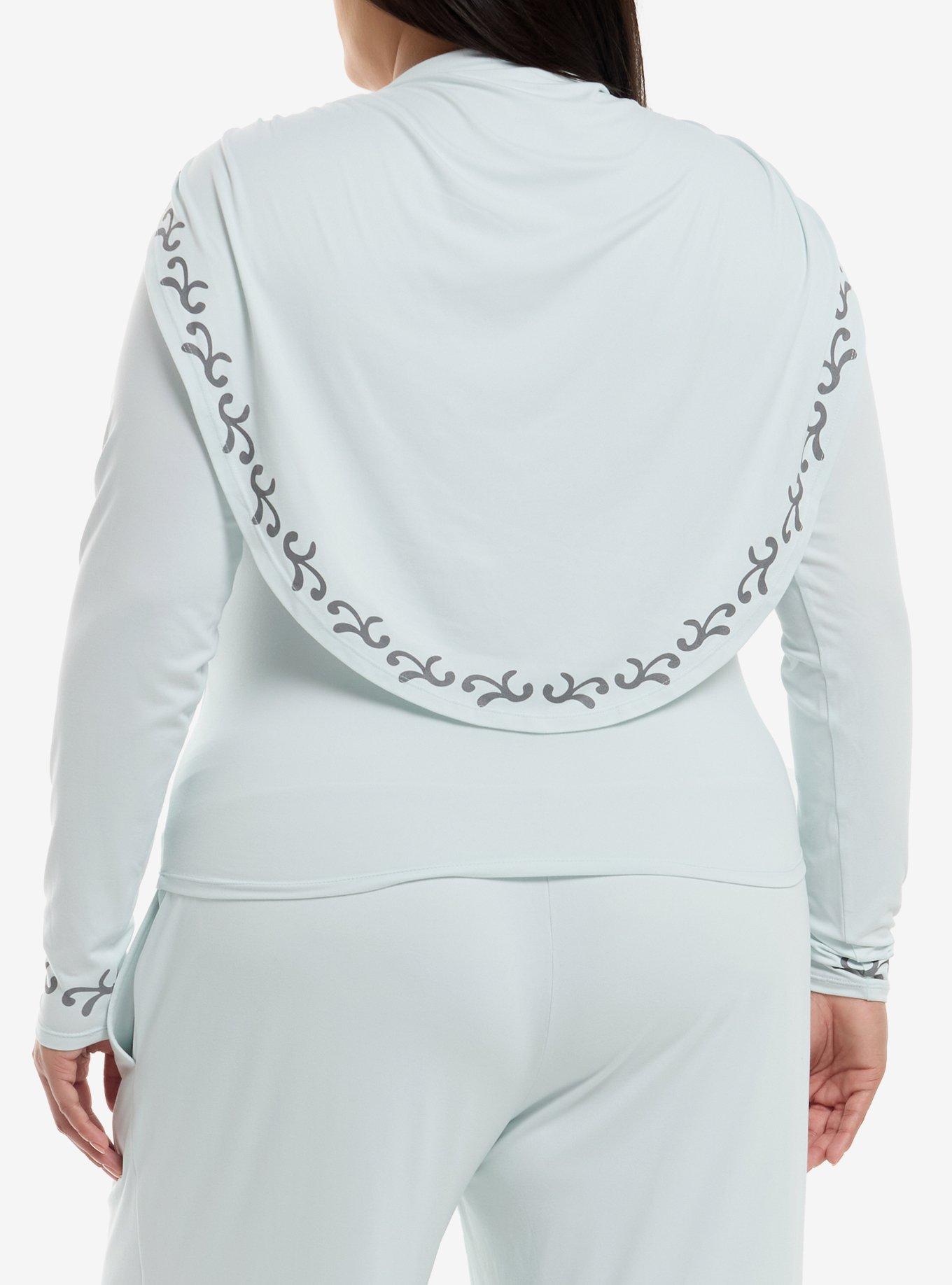 Her Universe Star Wars Padm&eacute; Wrap Long-Sleeve Top Plus Size Her Universe Exclusive, CREAM, alternate - view 3