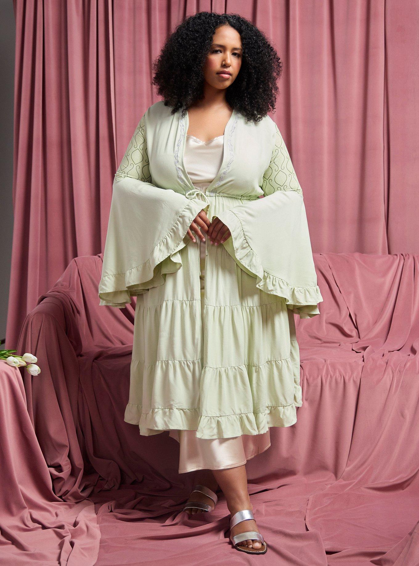 Her Universe The Lord Of The Rings Arwen Bell Sleeve Duster Plus Size Her Universe Exclusive, , hi-res