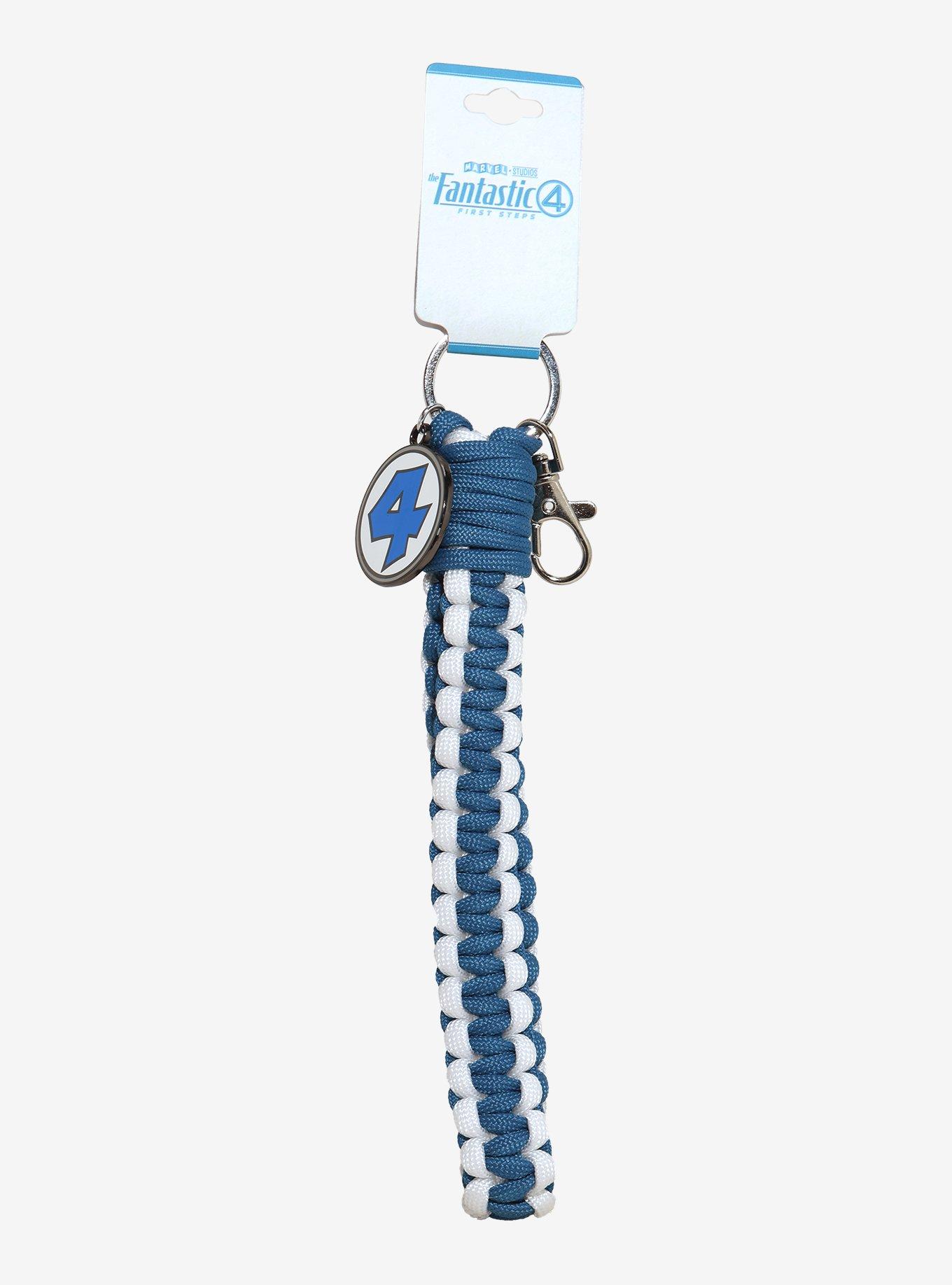 Marvel The Fantastic Four: First Steps Logo Braided Key Chain, , hi-res