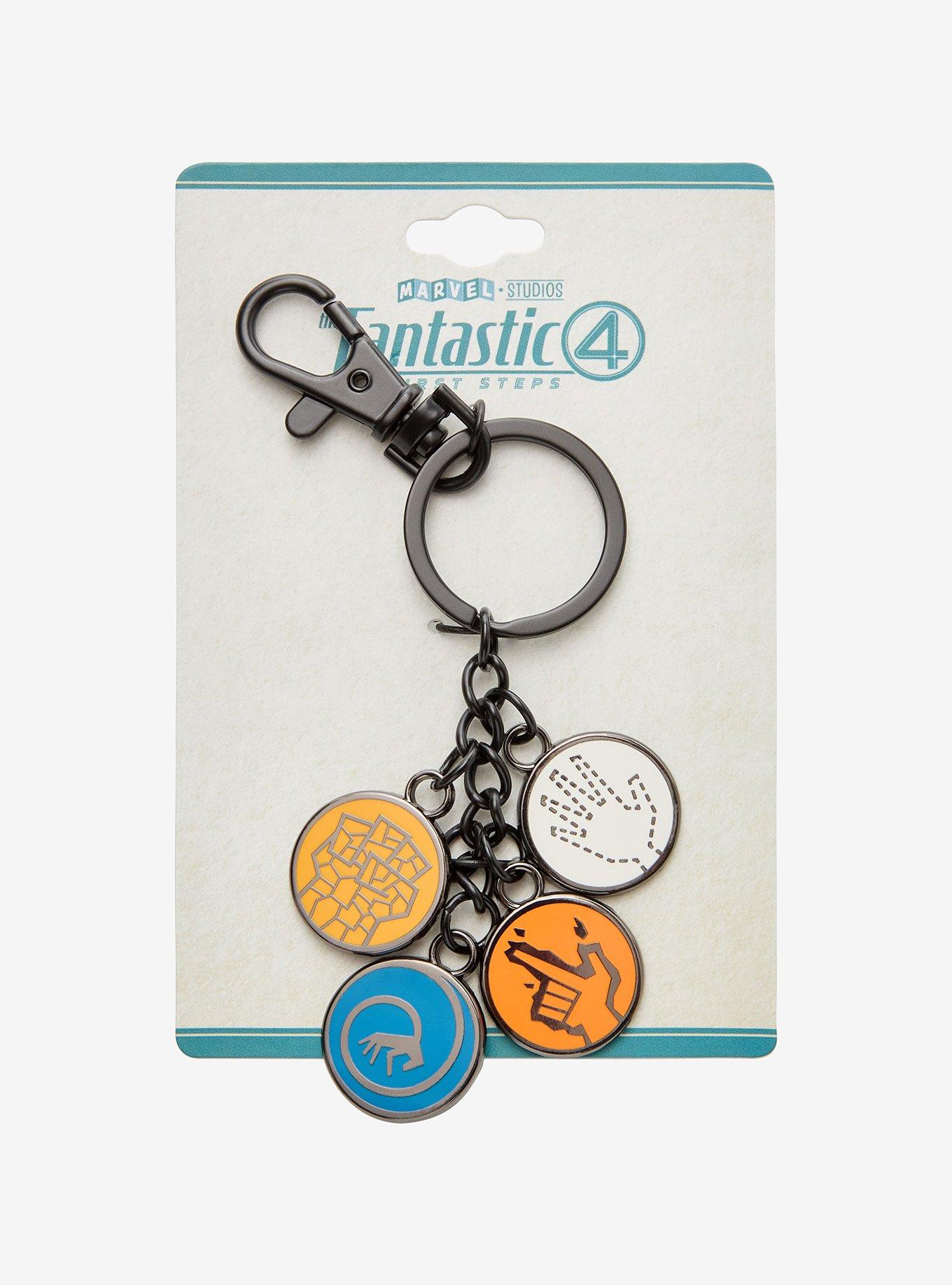 Marvel The Fantastic Four: First Steps Icons Key Chain, , hi-res