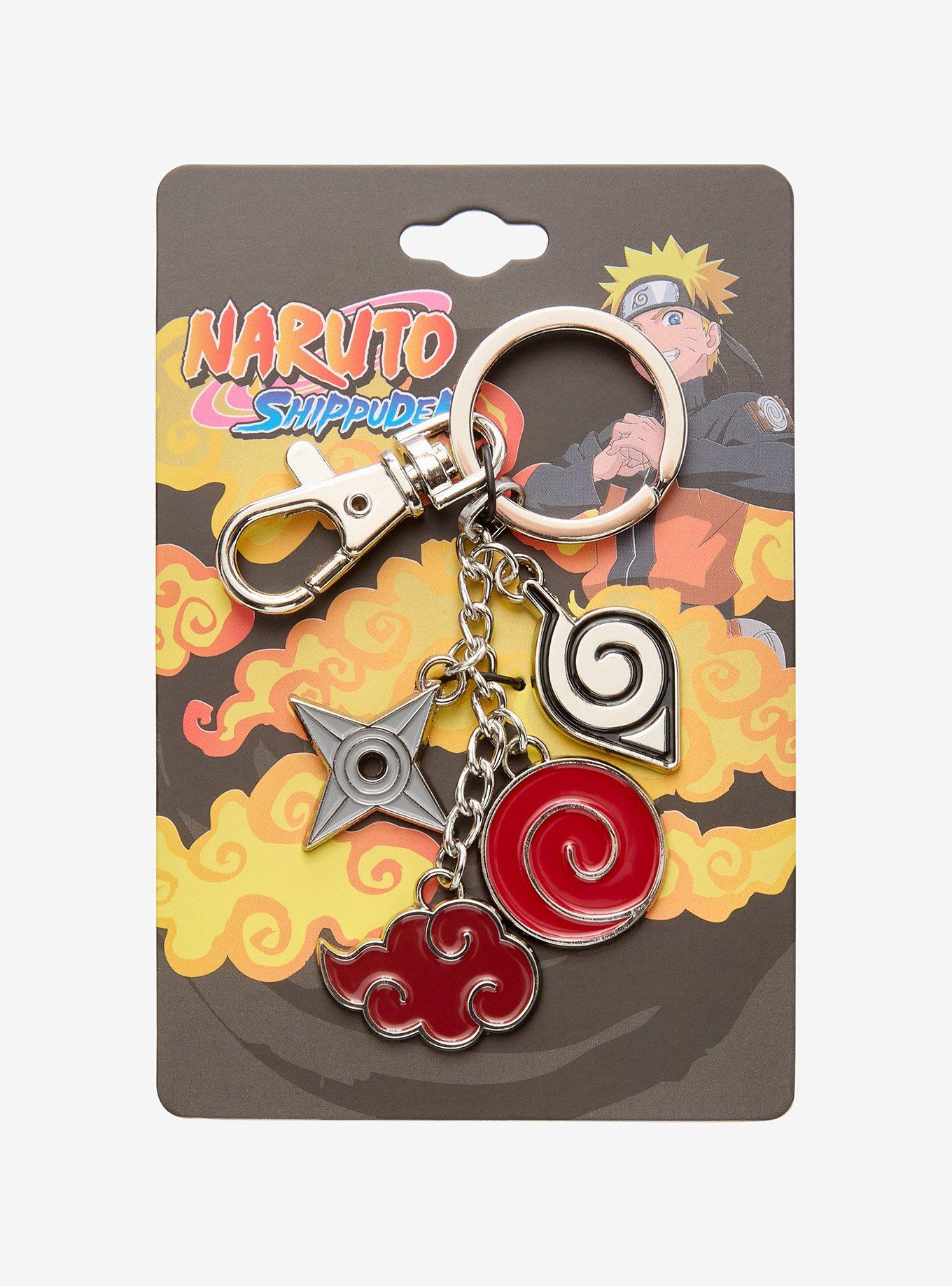 Naruto Shippuden Symbols Key Chain, , hi-res