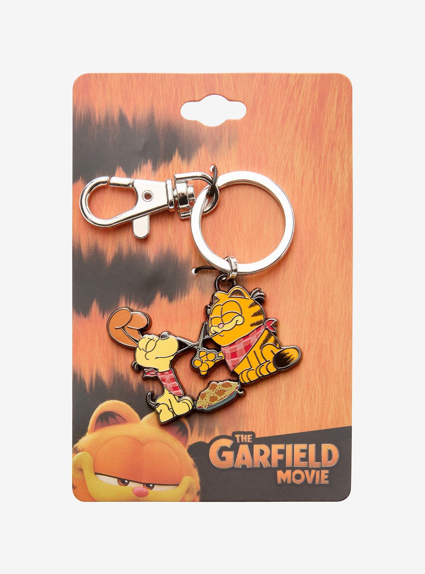 The Garfield Movie Garfield & Odie Spaghetti Key Chain, , hi-res