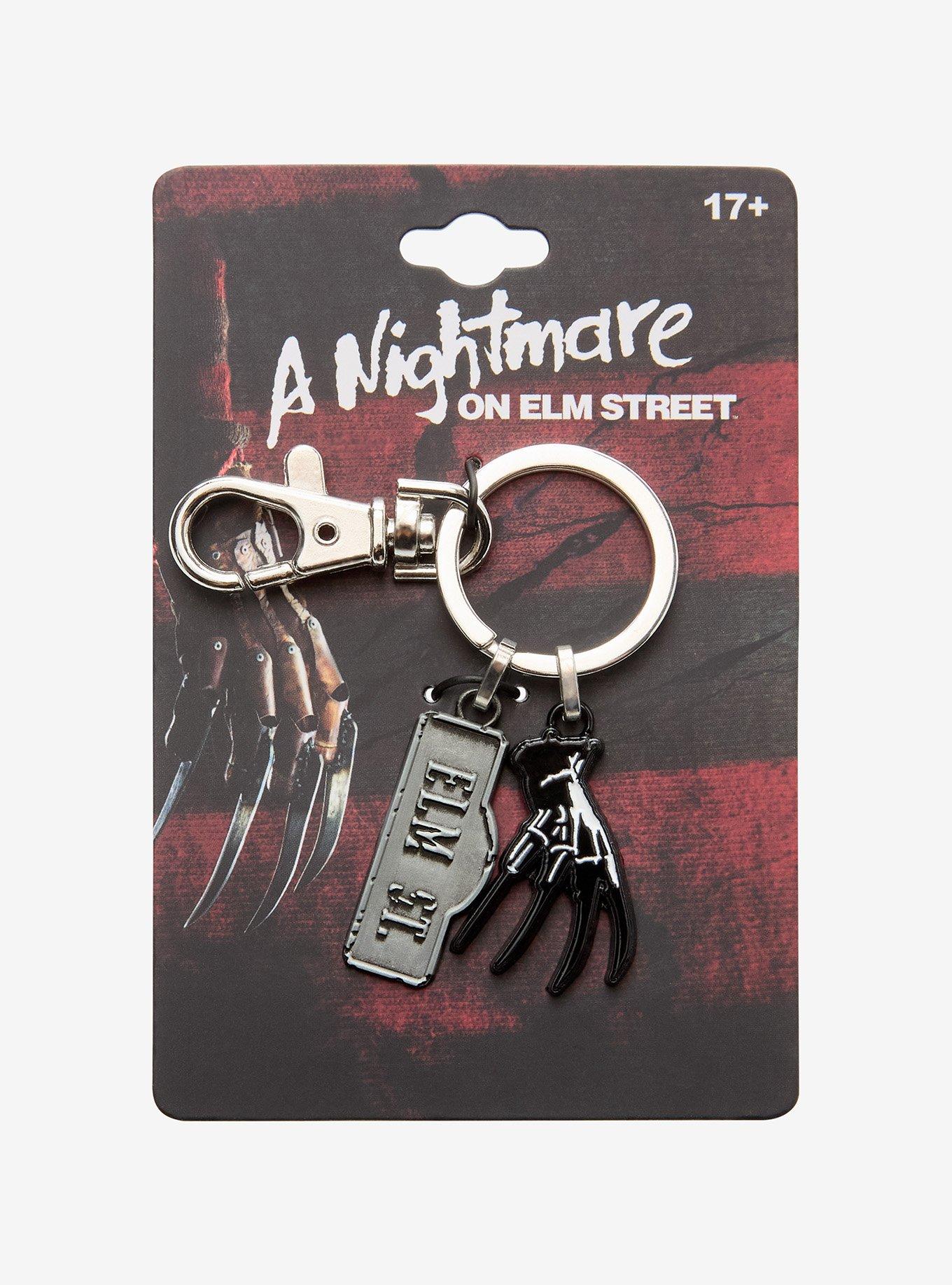 A Nightmare On Elm Street Claw Sign Key Chain, , hi-res