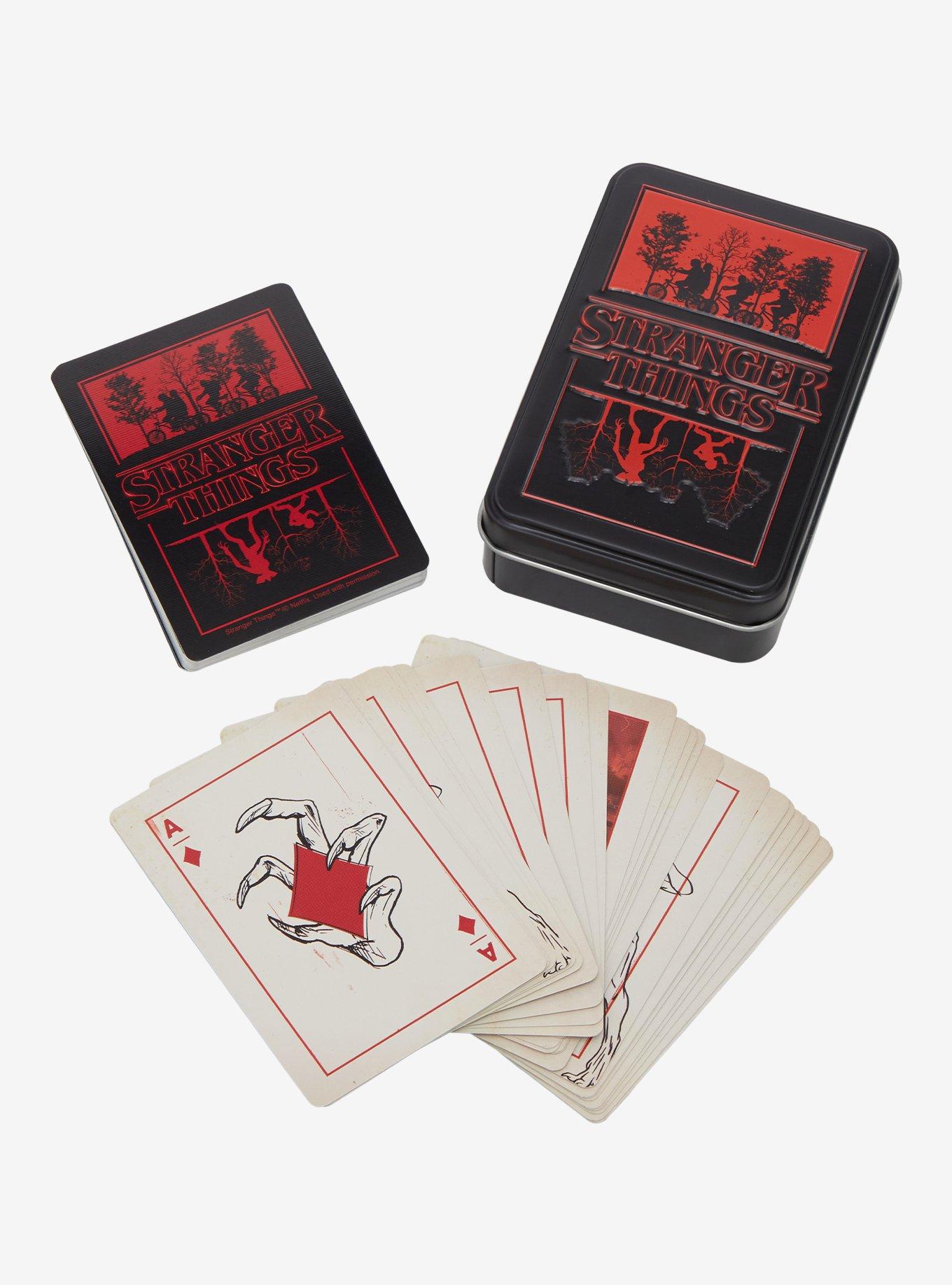 Stranger Things Playing Cards With Tin, , hi-res