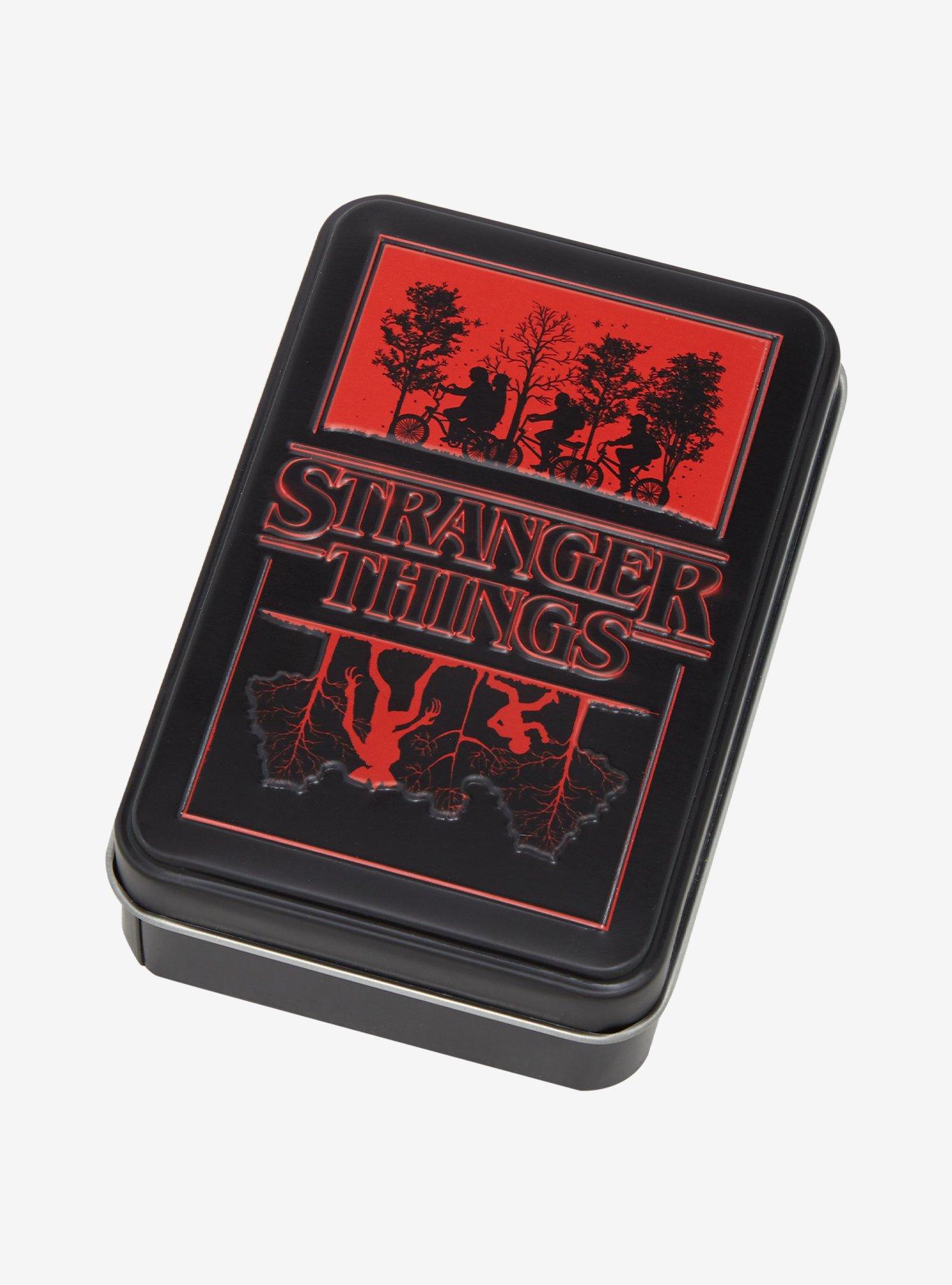 Stranger Things Playing Cards With Tin, , alternate