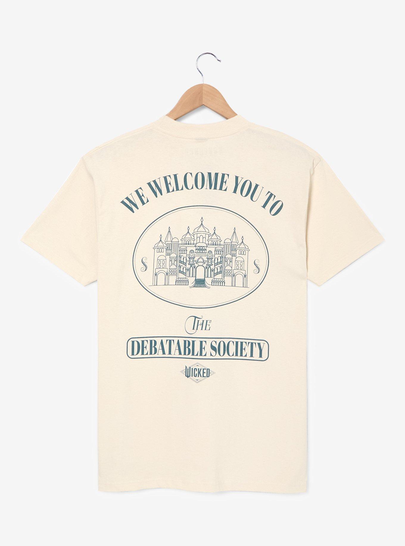 Wicked Shiz University Debatable Society T-Shirt — BoxLunch Exclusive