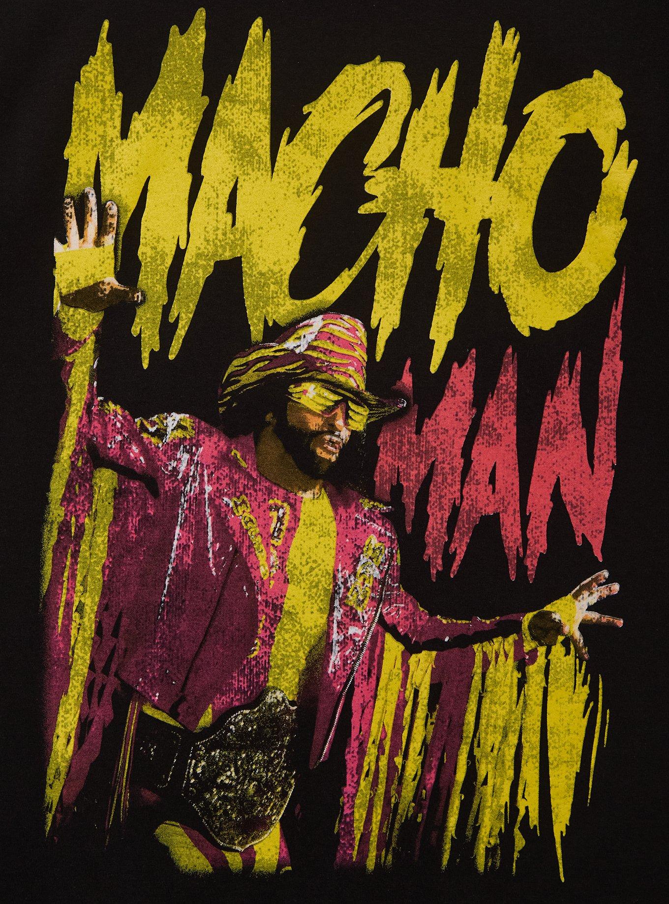 WWE Macho Man Randy Savage Portrait T-Shirt - BoxLunch Exclusive, , hi-res