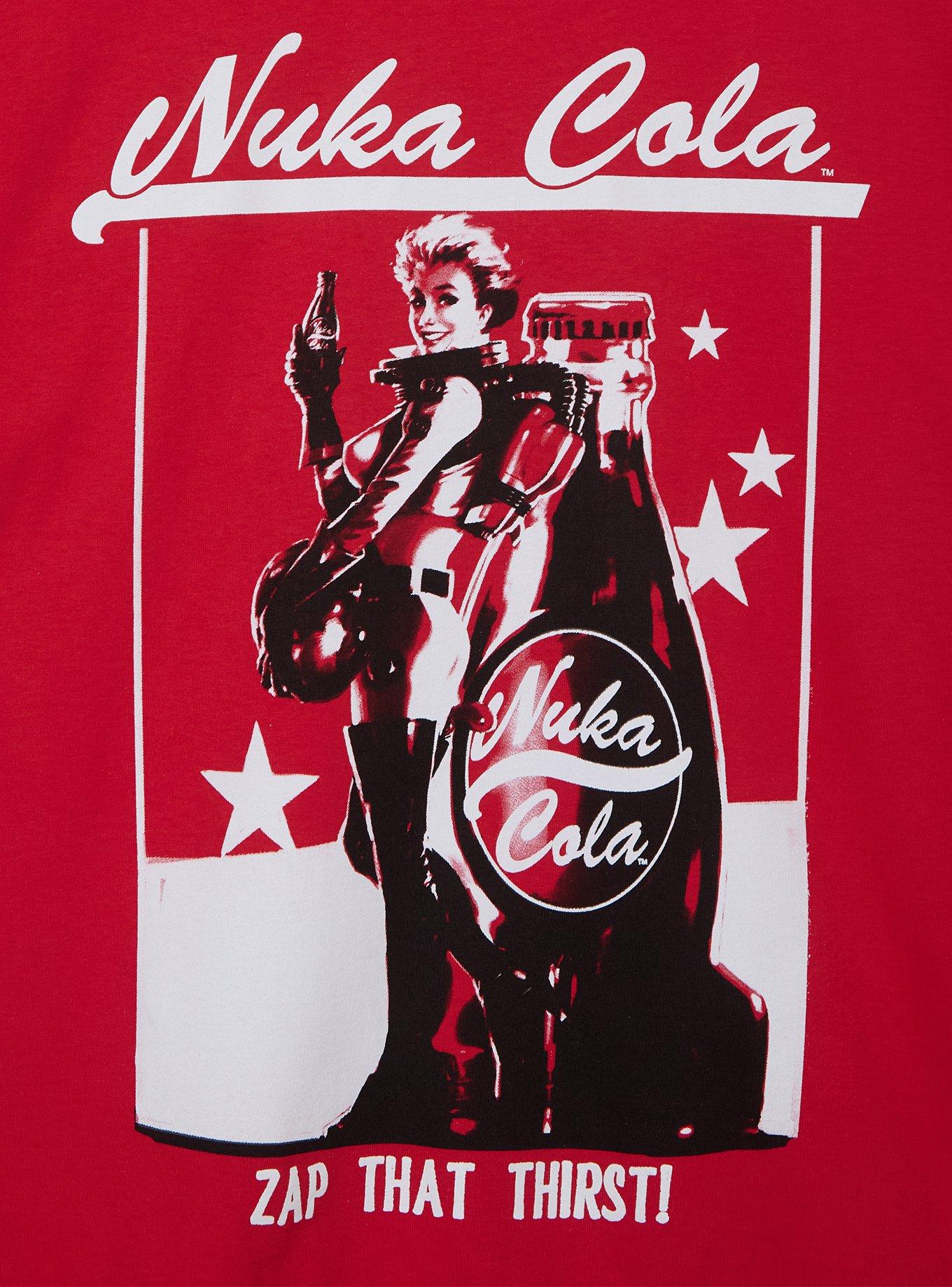 Fallout Nuka Cola Poster T-Shirt - BoxLunch Exclusive, , hi-res