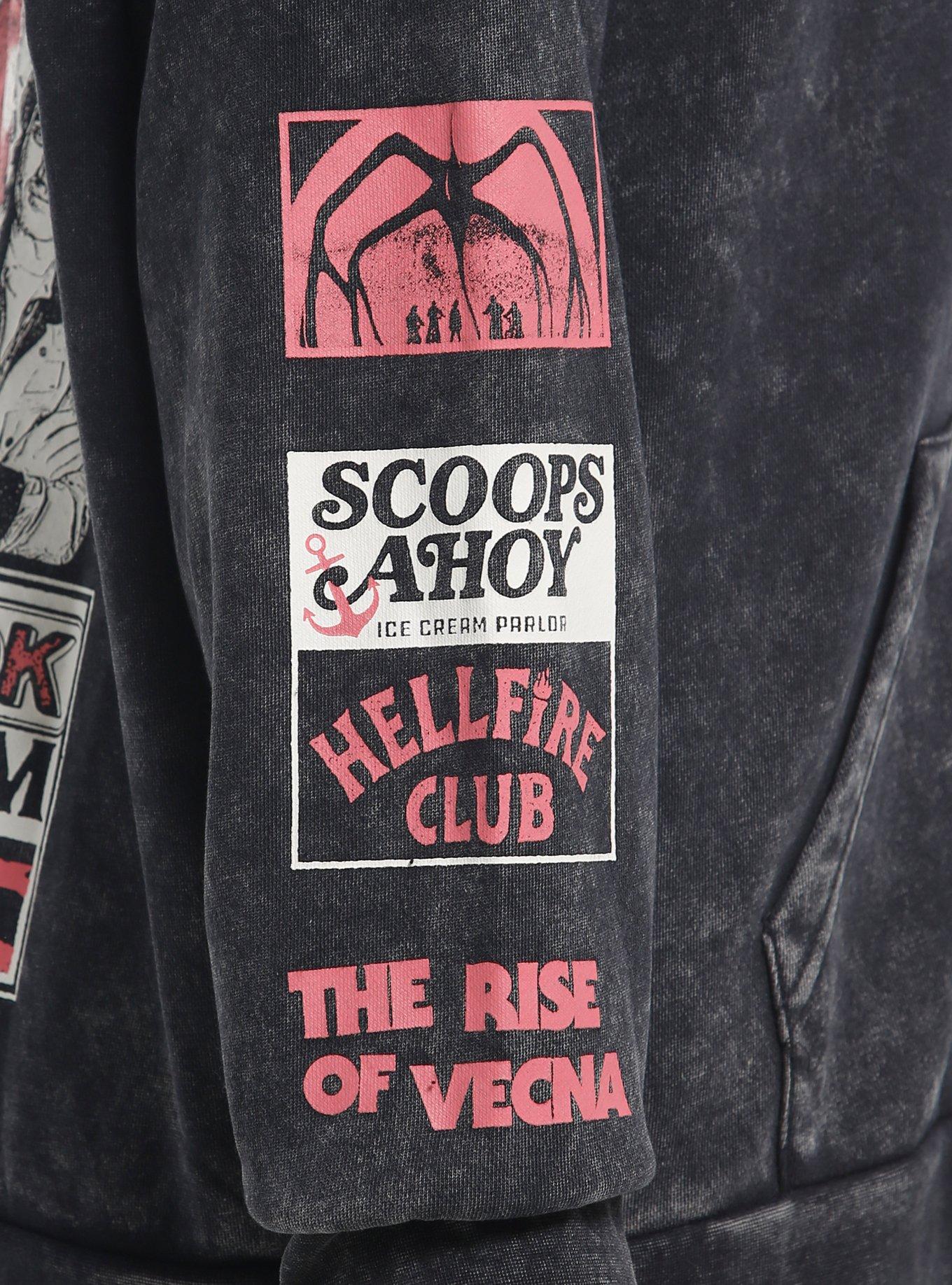 Stranger Things Season 5 Poster Hoodie, MULTI, alternate